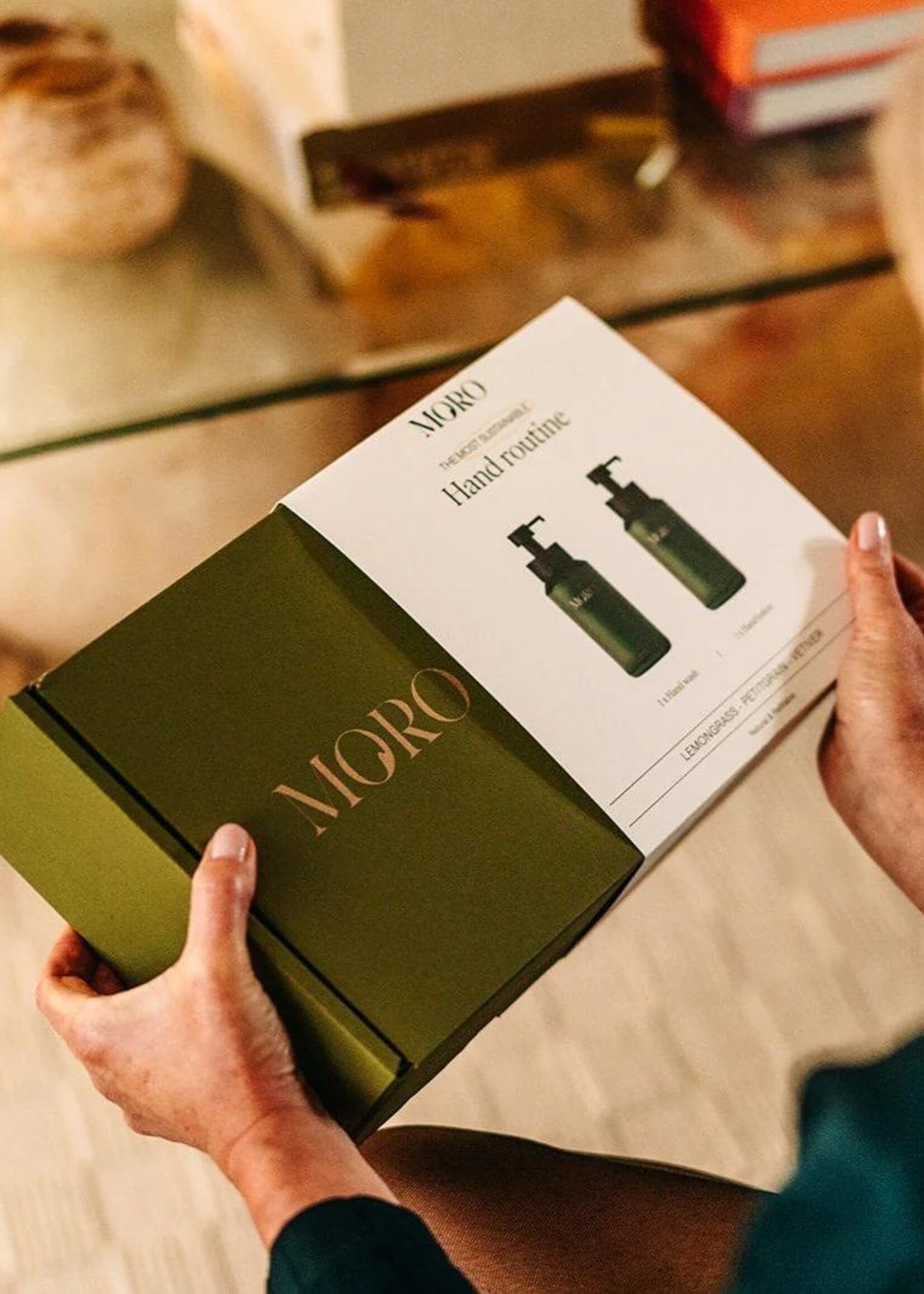 Moro Handroutine giftbox