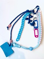 Nilu Bag chain blue love