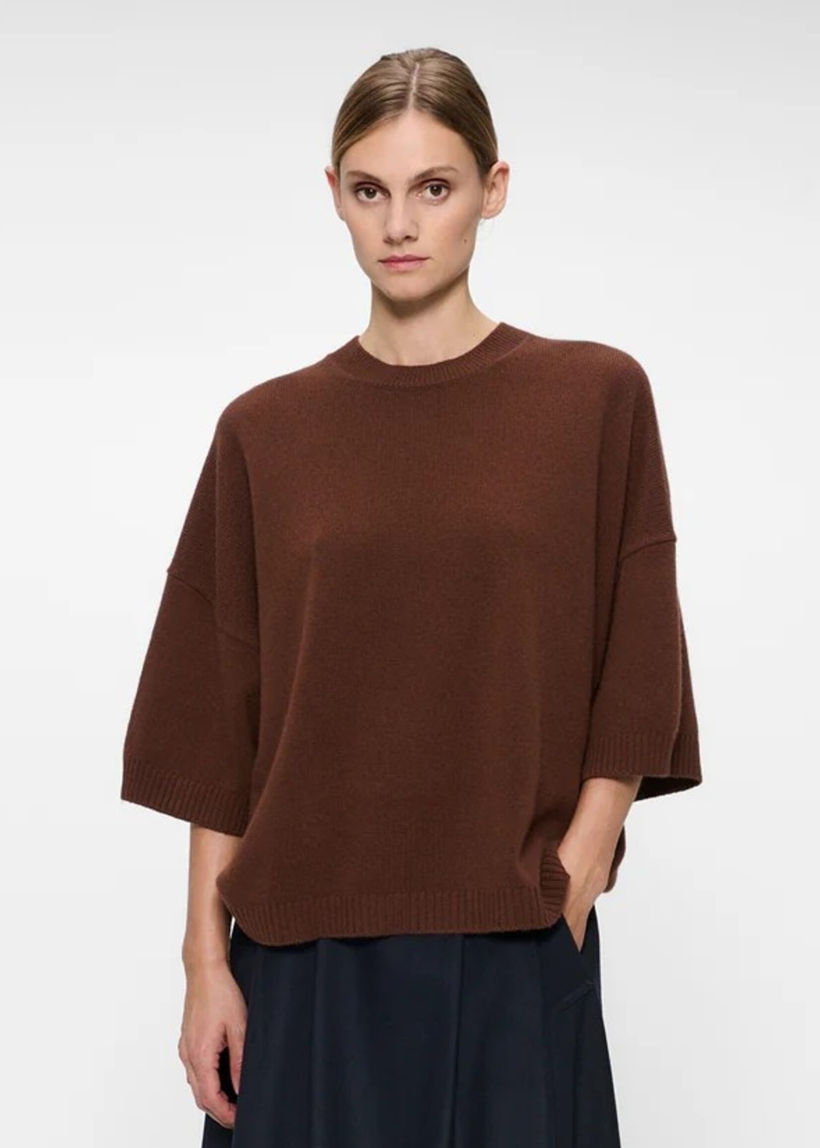 Zenggi Fine wool dawson top W03 1022 421