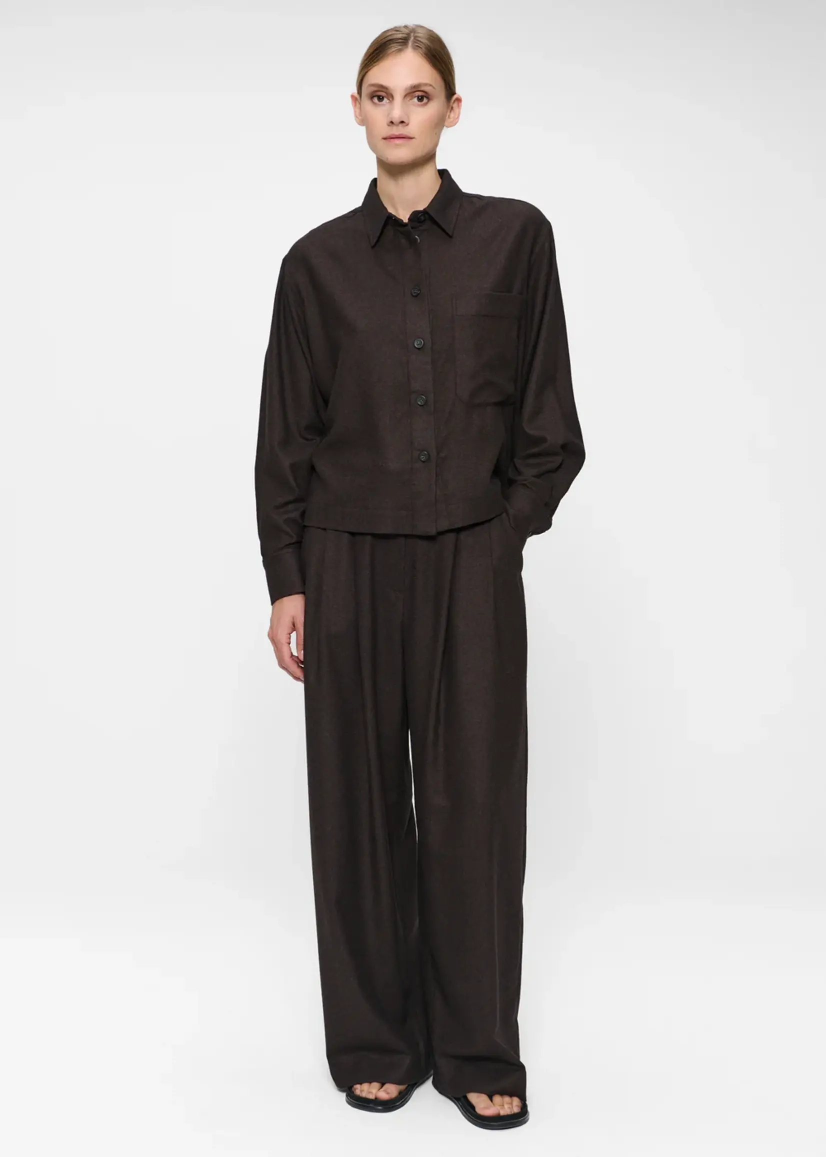 Zenggi Soft flannel shirt W04 1002 436