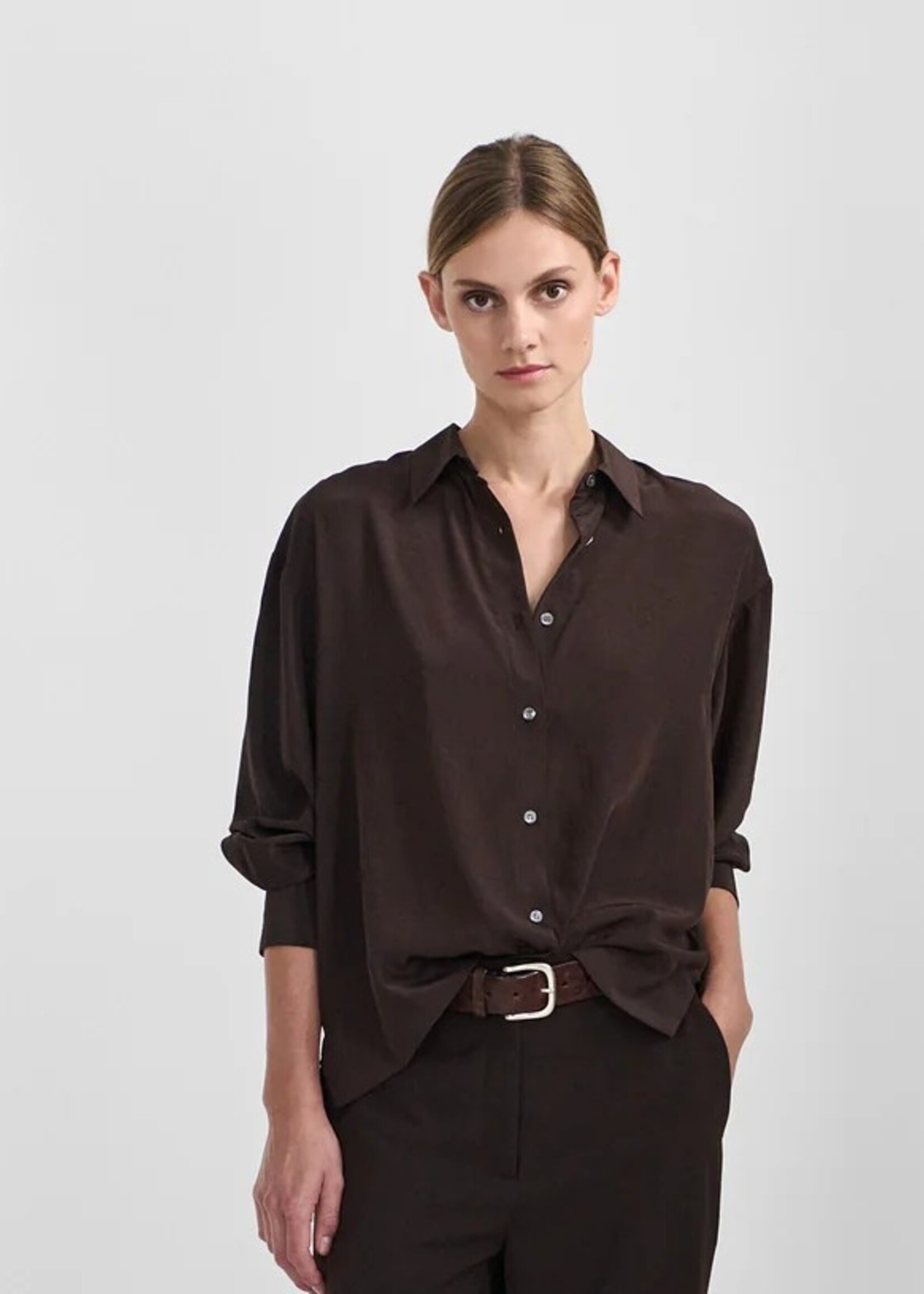 Zenggi Technosilk boxy shirt