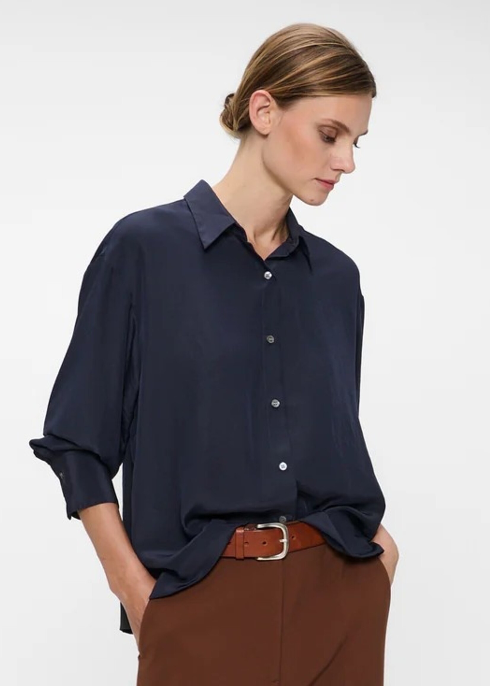 Zenggi Technosilk boxy shirt