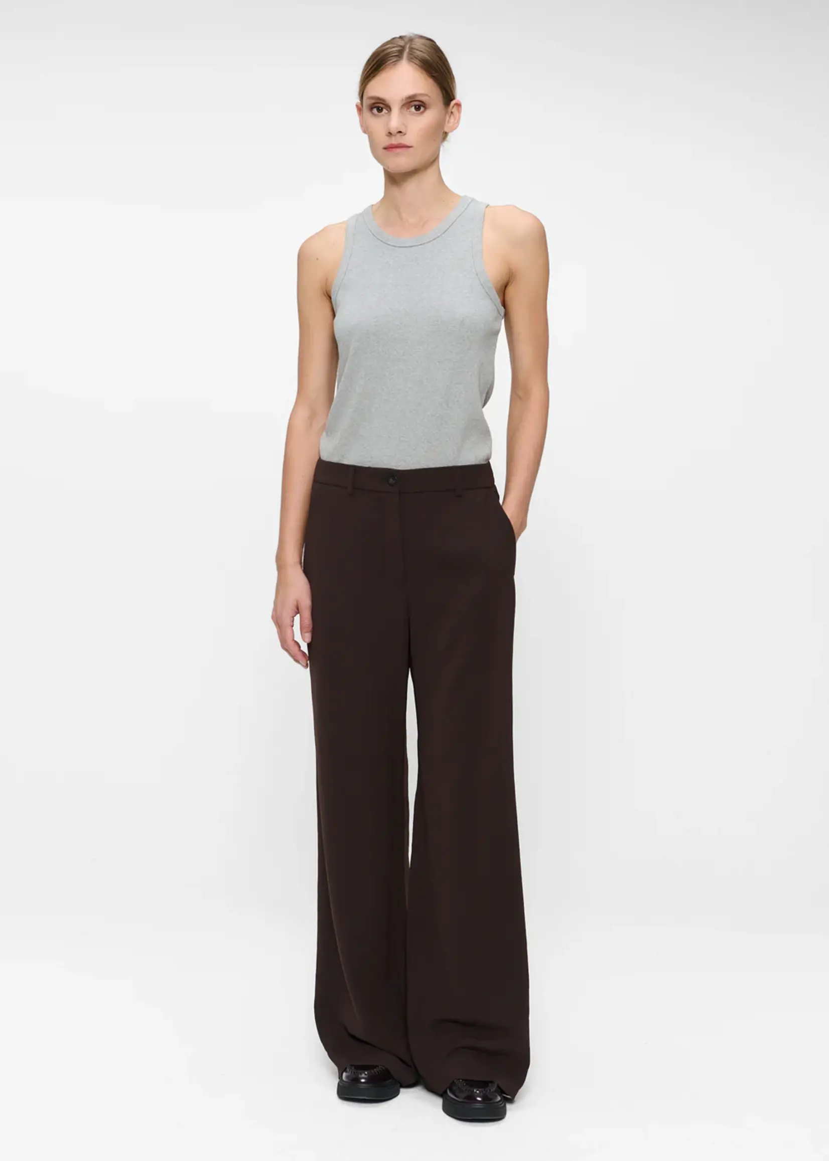 Zenggi Jap crepe wide leg pants W051005 433