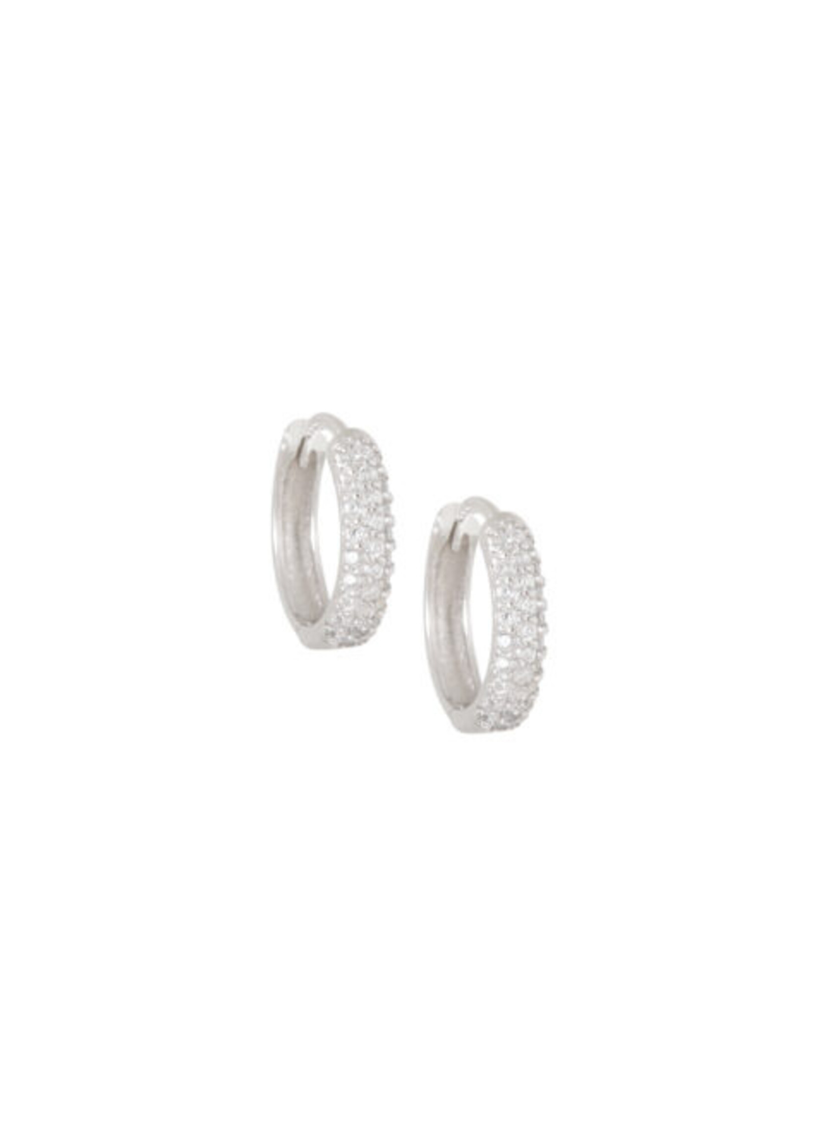 Ellen Beekmans Creolen met strass
