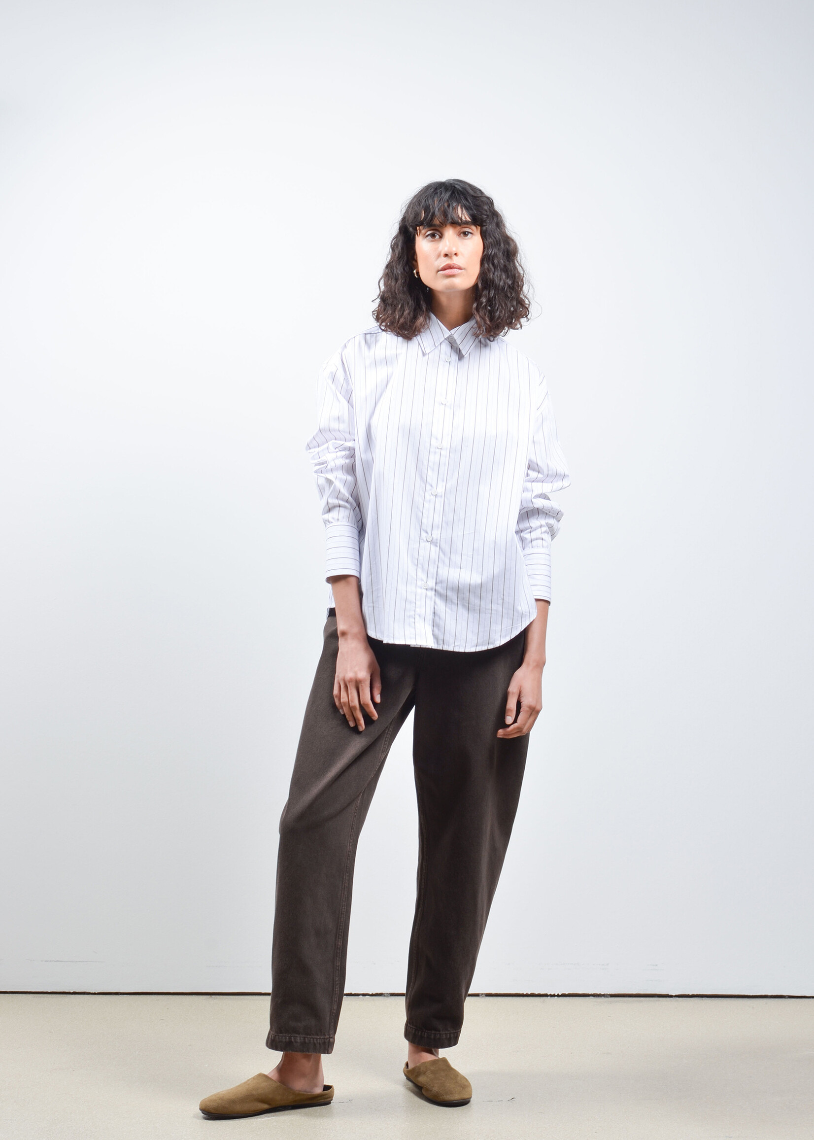 collectors club Benedict stripe brown