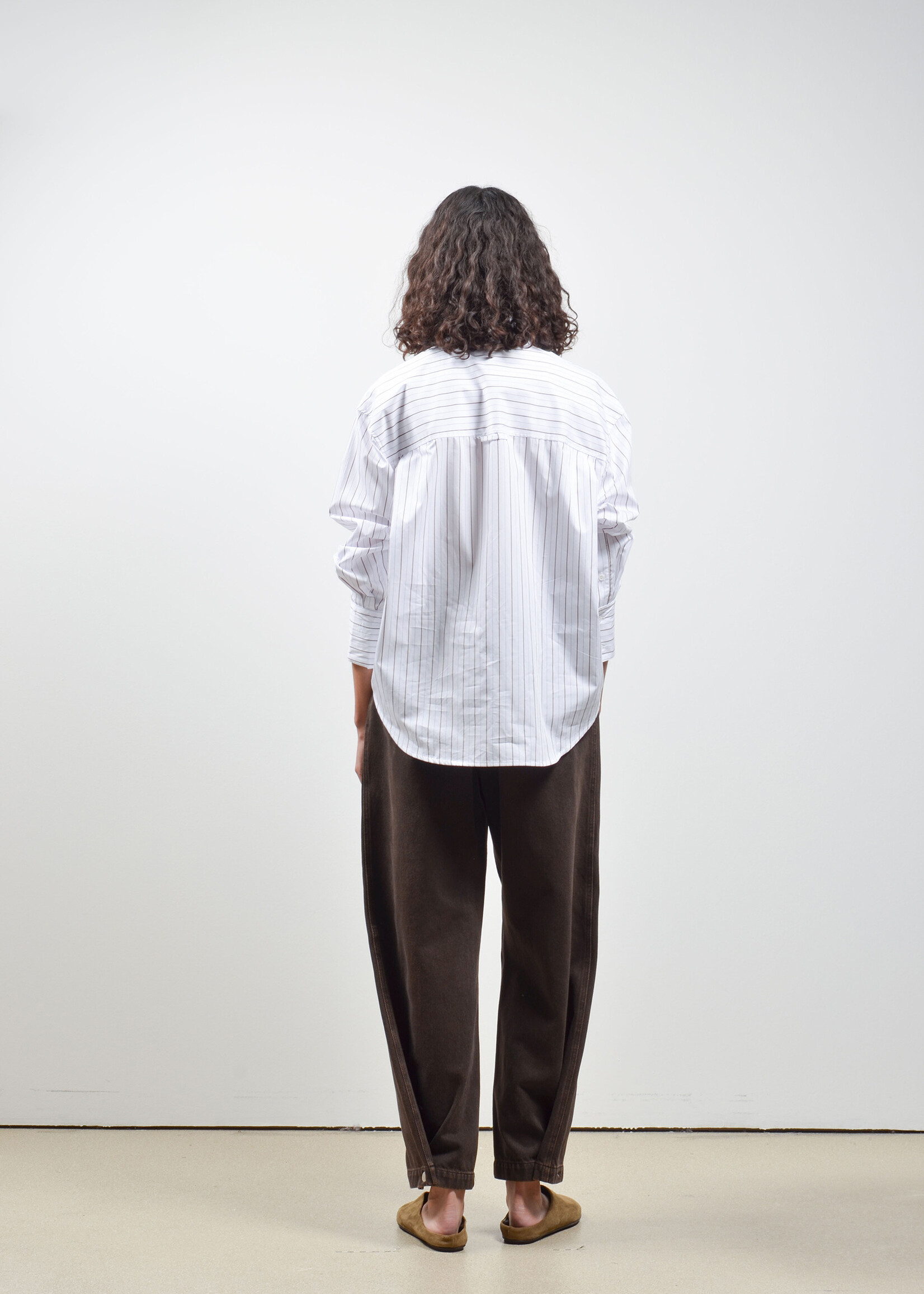 collectors club Benedict stripe brown
