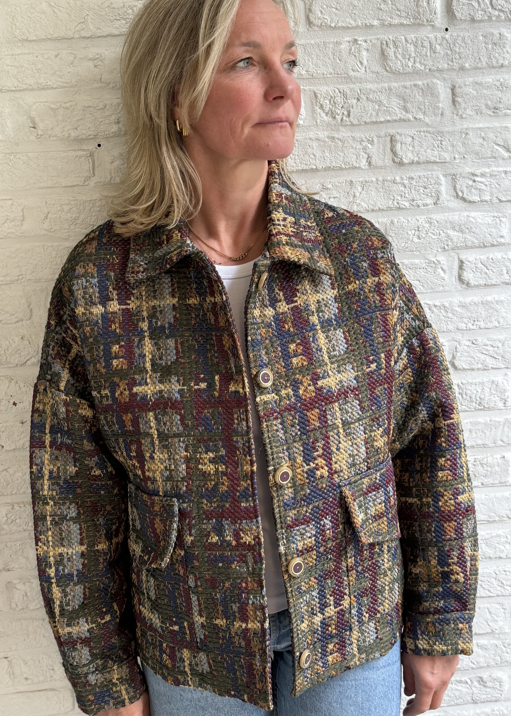 Les bo-hemiennes Marcella jacket multi