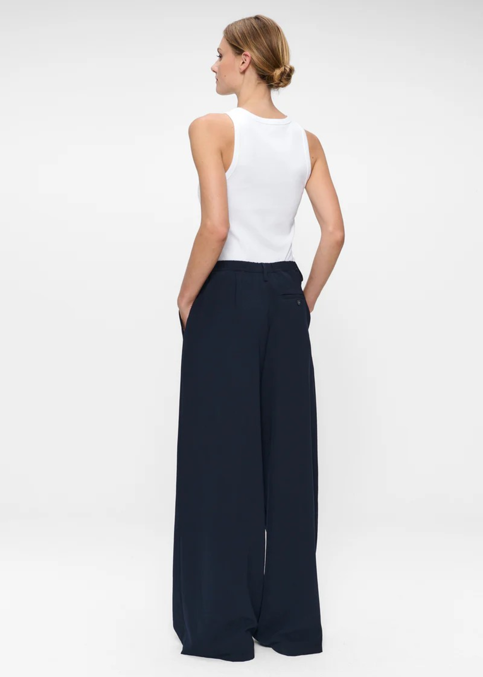 Zenggi Jap crepe bonnie pants W05 1029 433