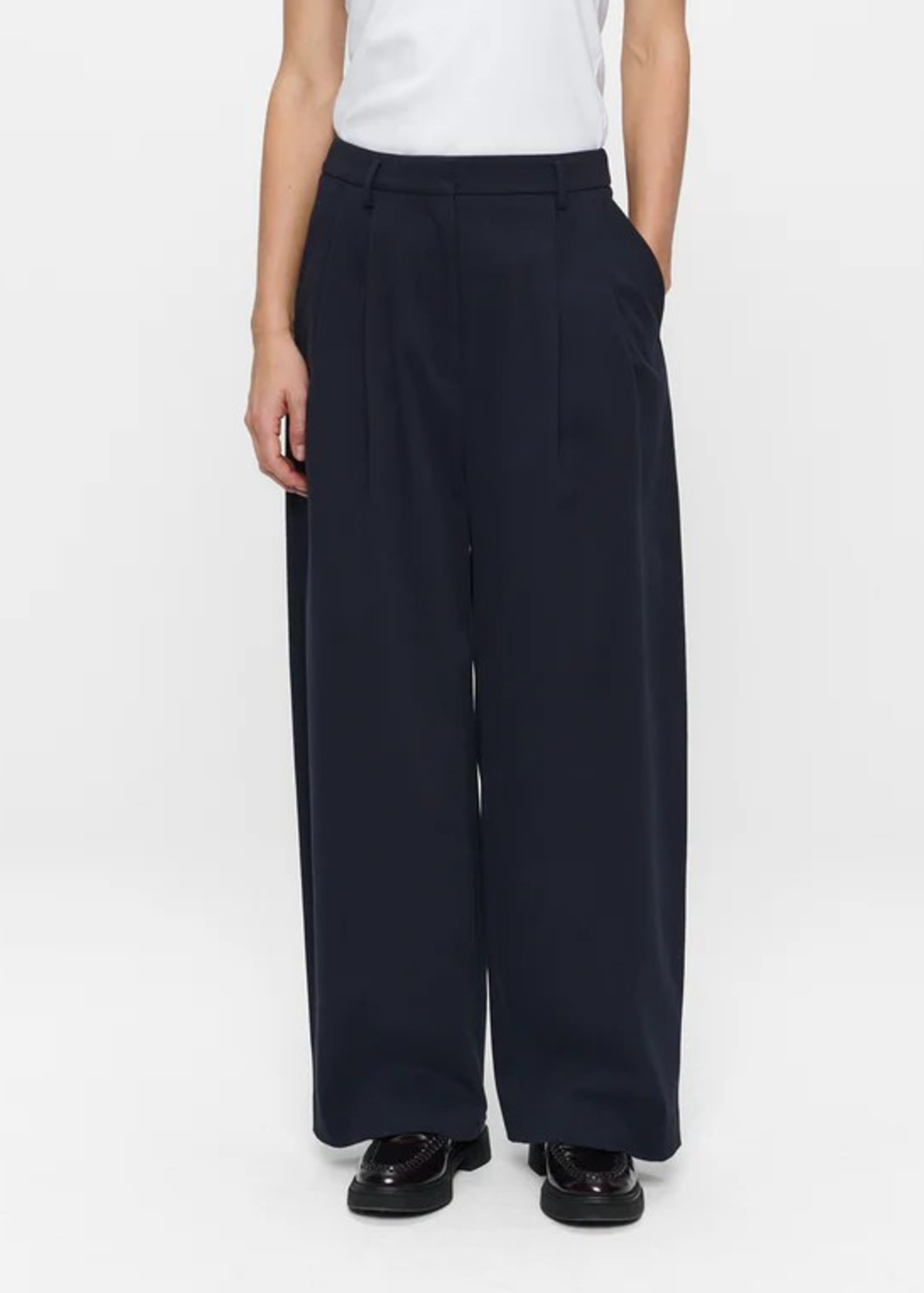 Zenggi Winter twill jade pants W05 1025 440