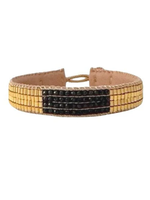 Ibu jewels Ibu jewels - DL Bracelet bamboo stone