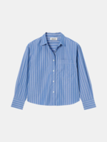 Zenggi Zenggi - Poplin strp long sleeve shirt