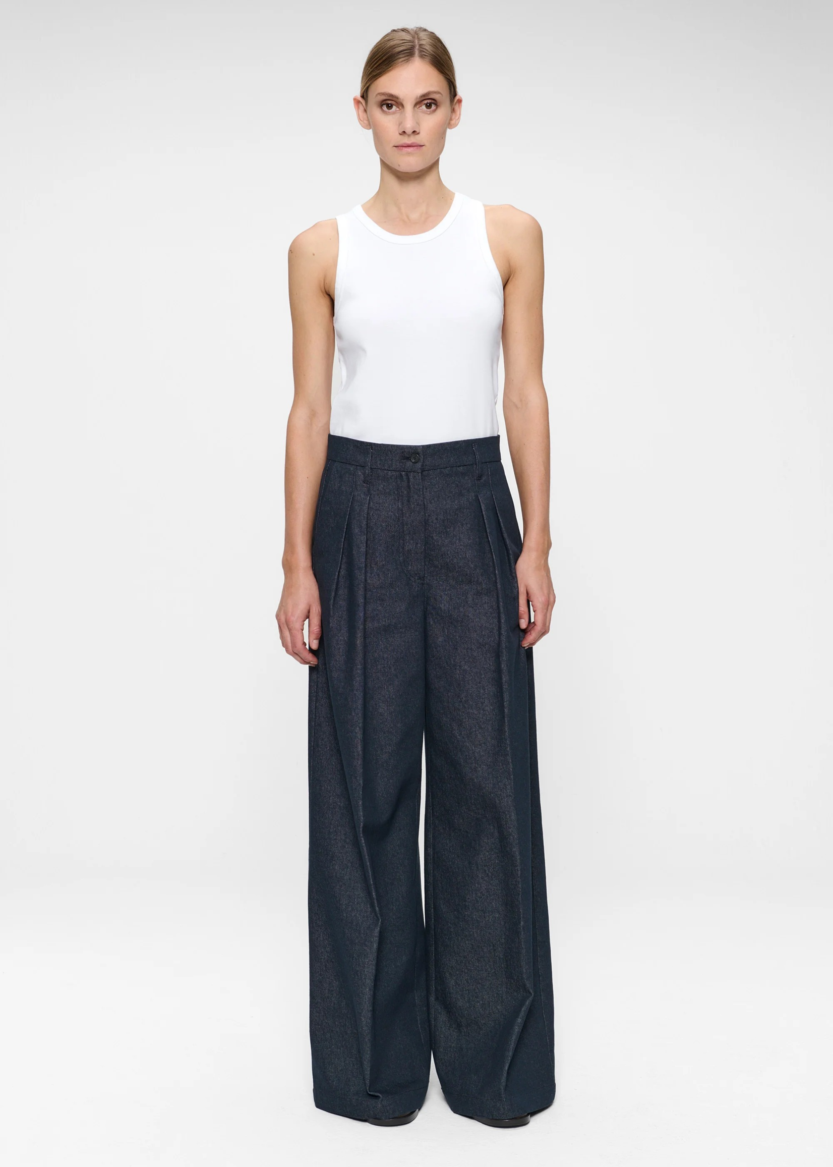 Zenggi Denim barb pants W05 1019 438