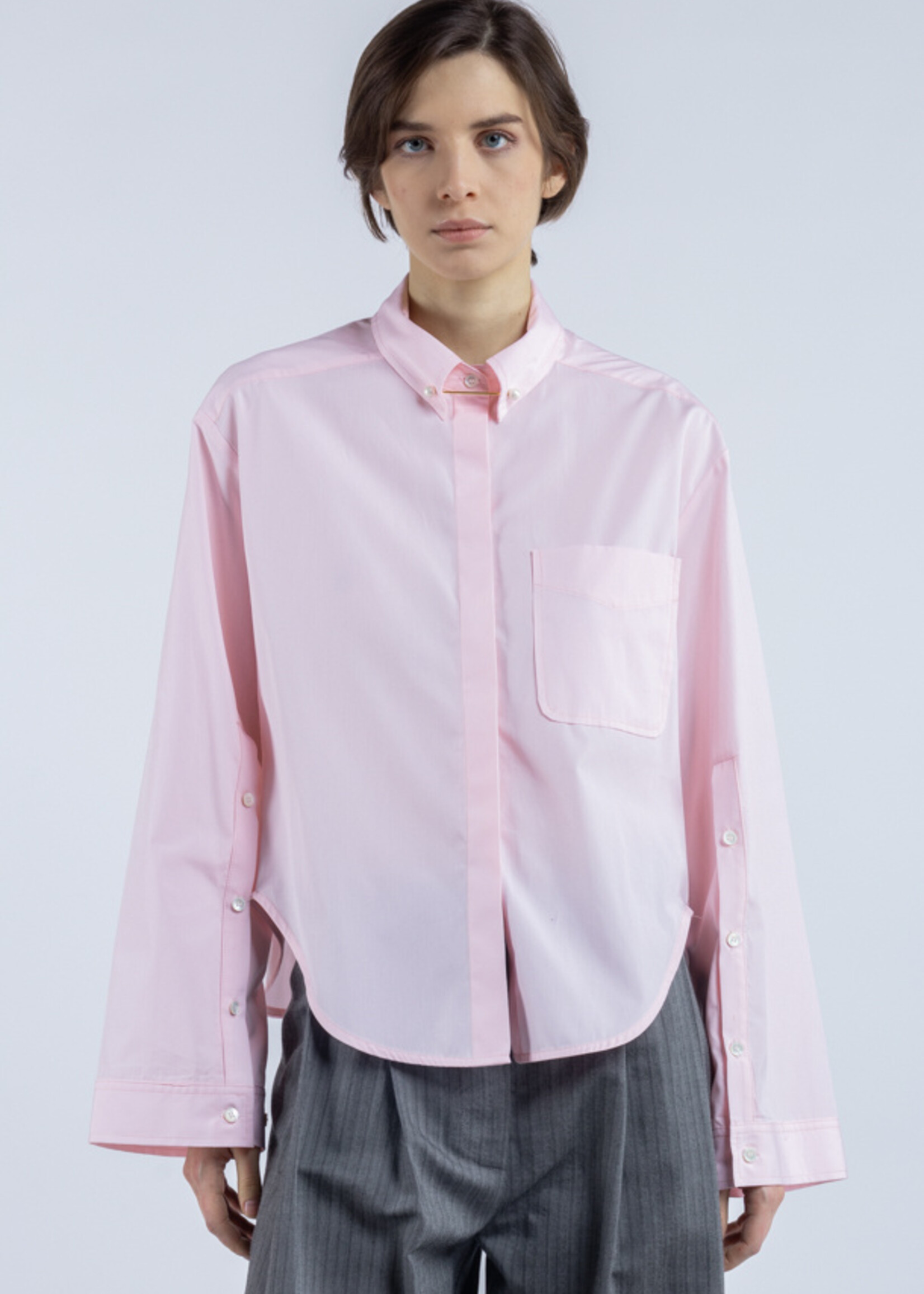 Phisique du role 25W146 Cotton shirt round bottom