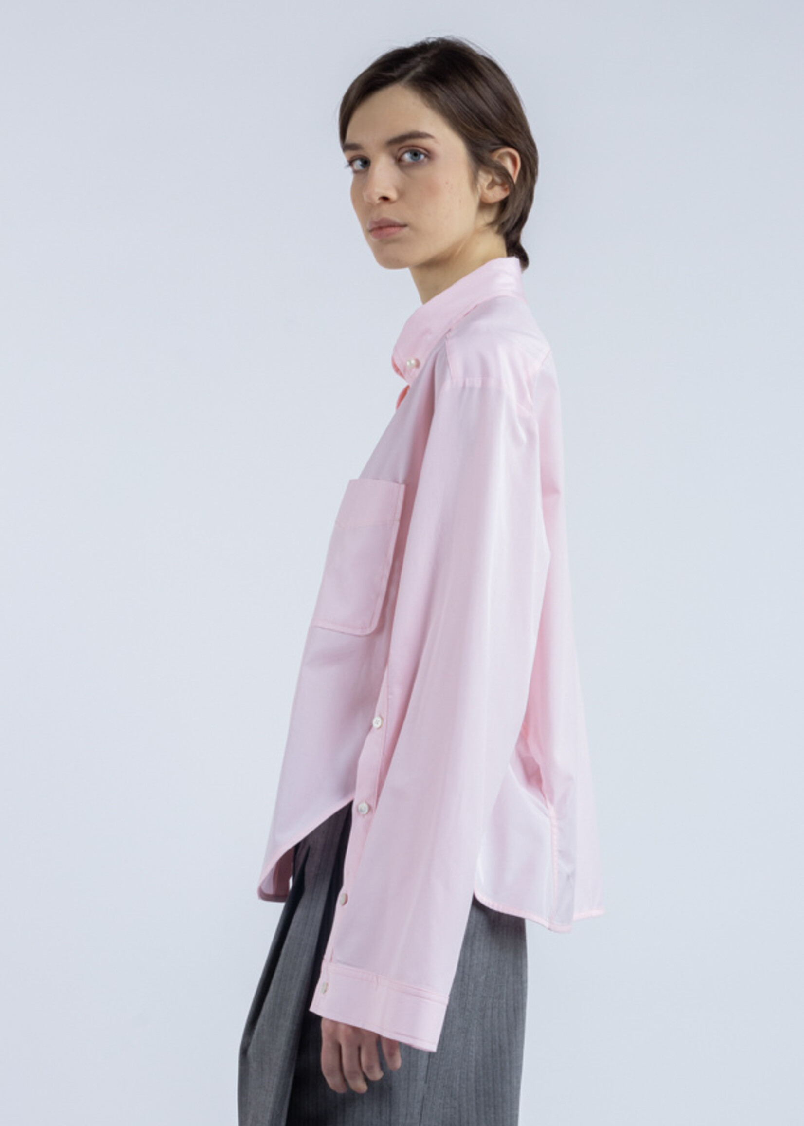 Phisique du role 25W146 Cotton shirt round bottom