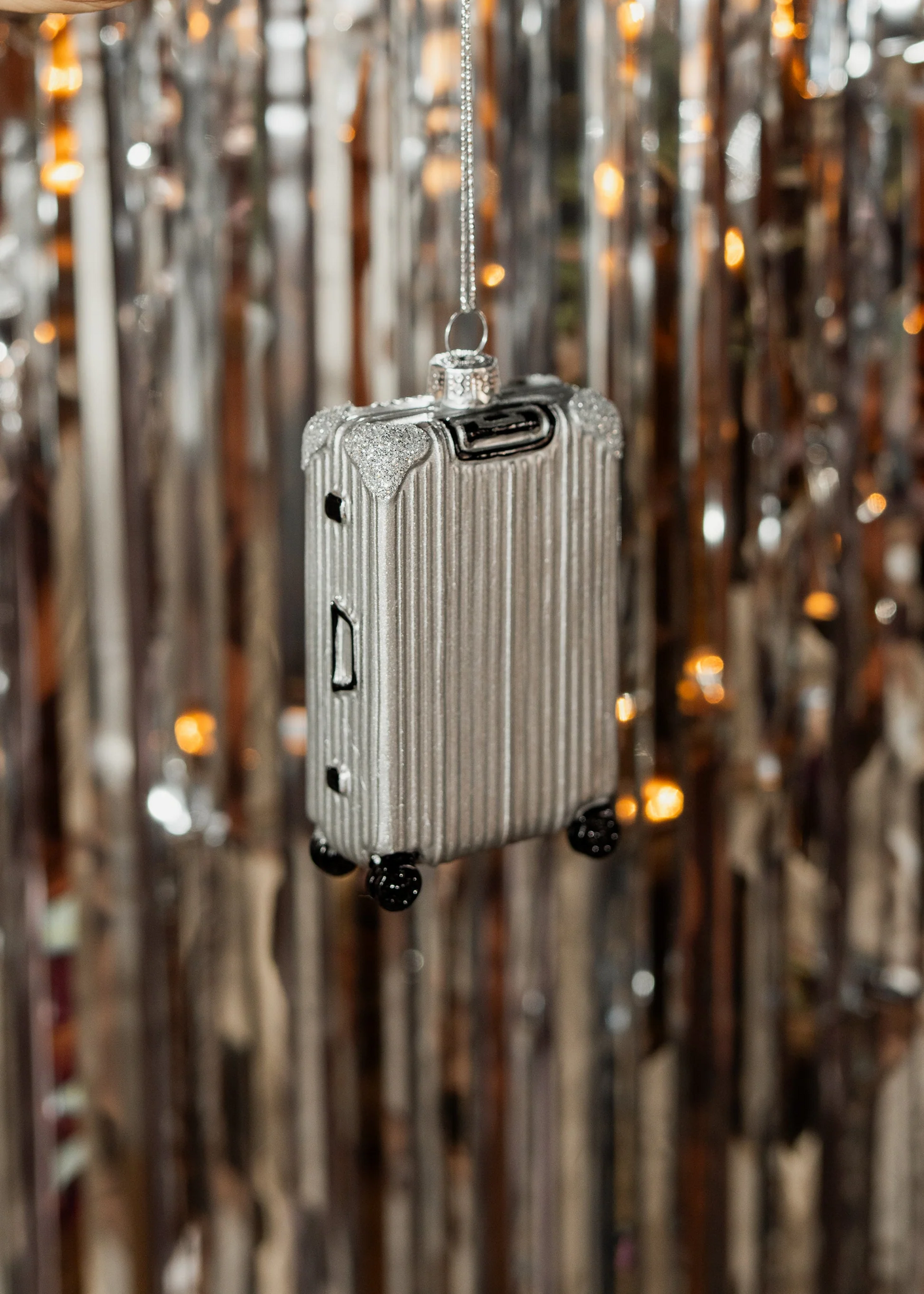 Yup in de boom Koffer kerstornament