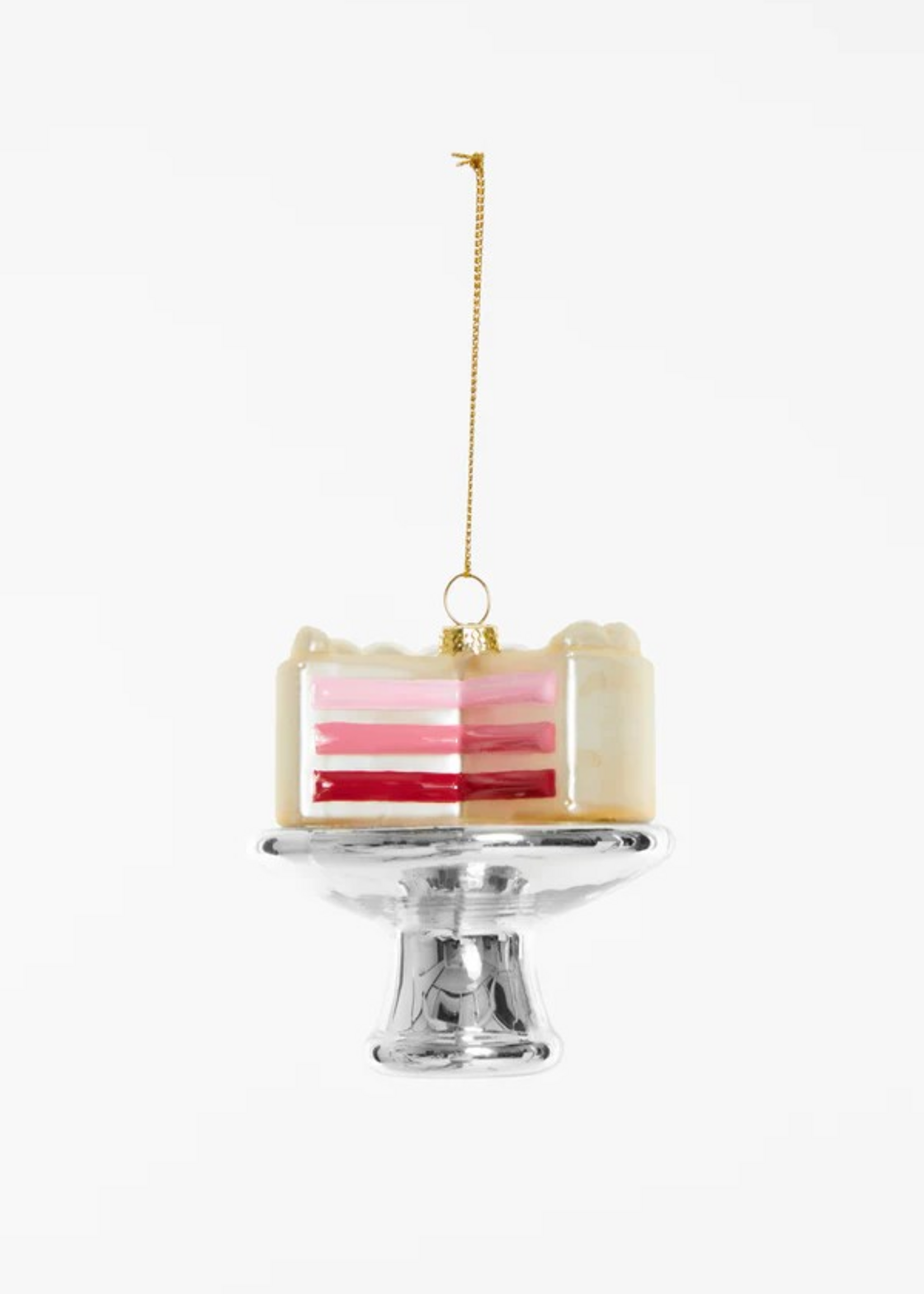 Yup in de boom Gender reveal taart roze kerstornament