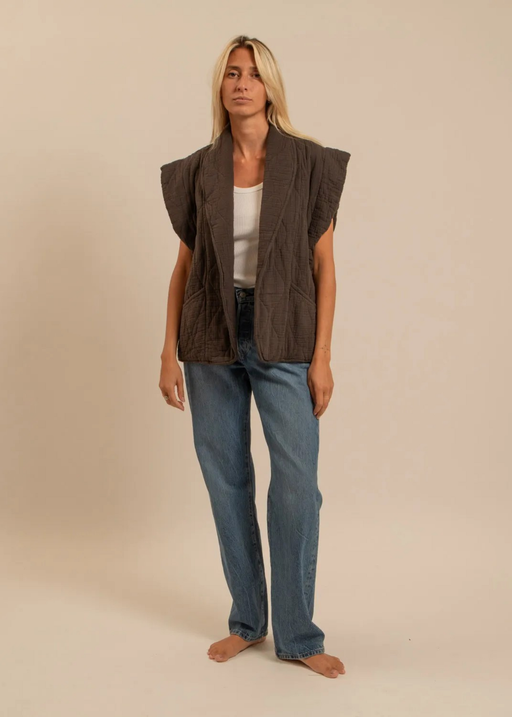 Aokyanos Brooklyn 100% katoen choco