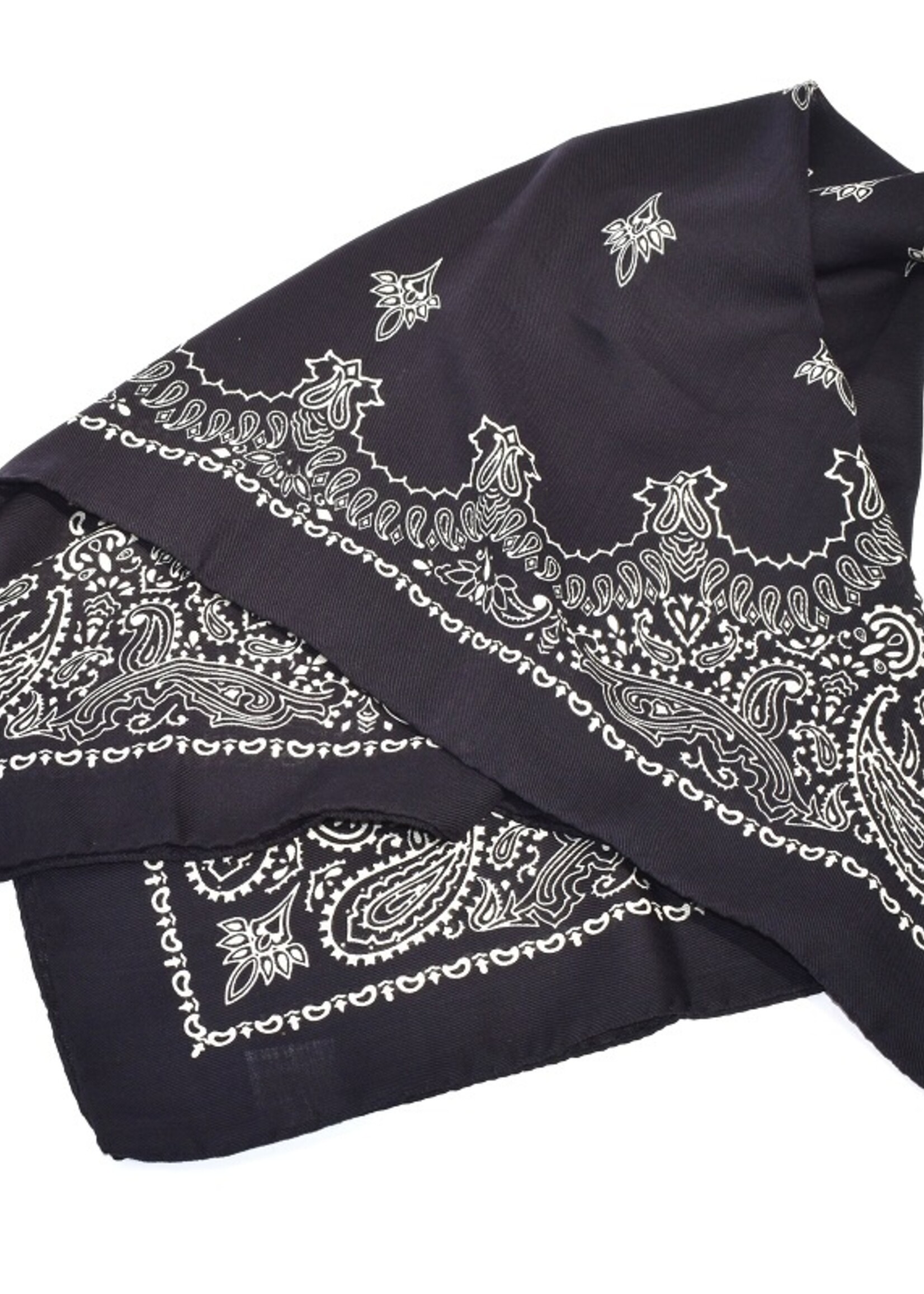 Destin Judy carre black 90 x 90 100% wol