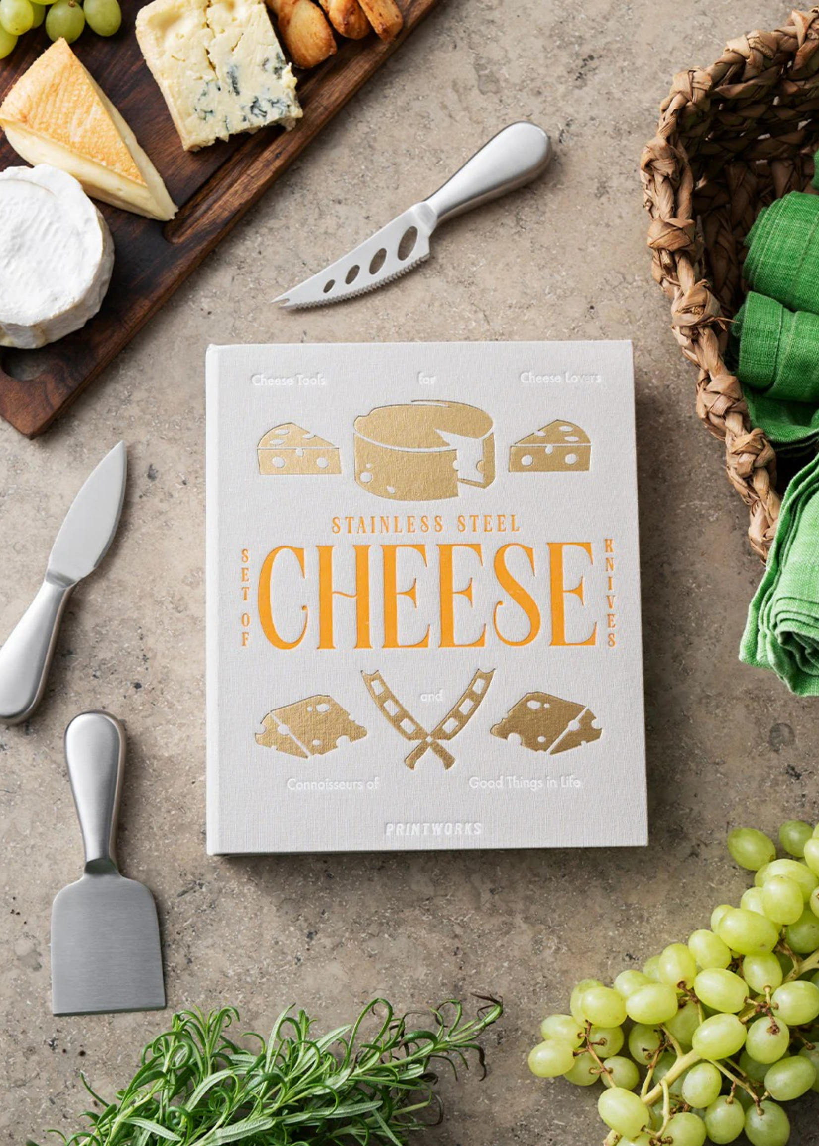 Printworks The essentials cheese tools