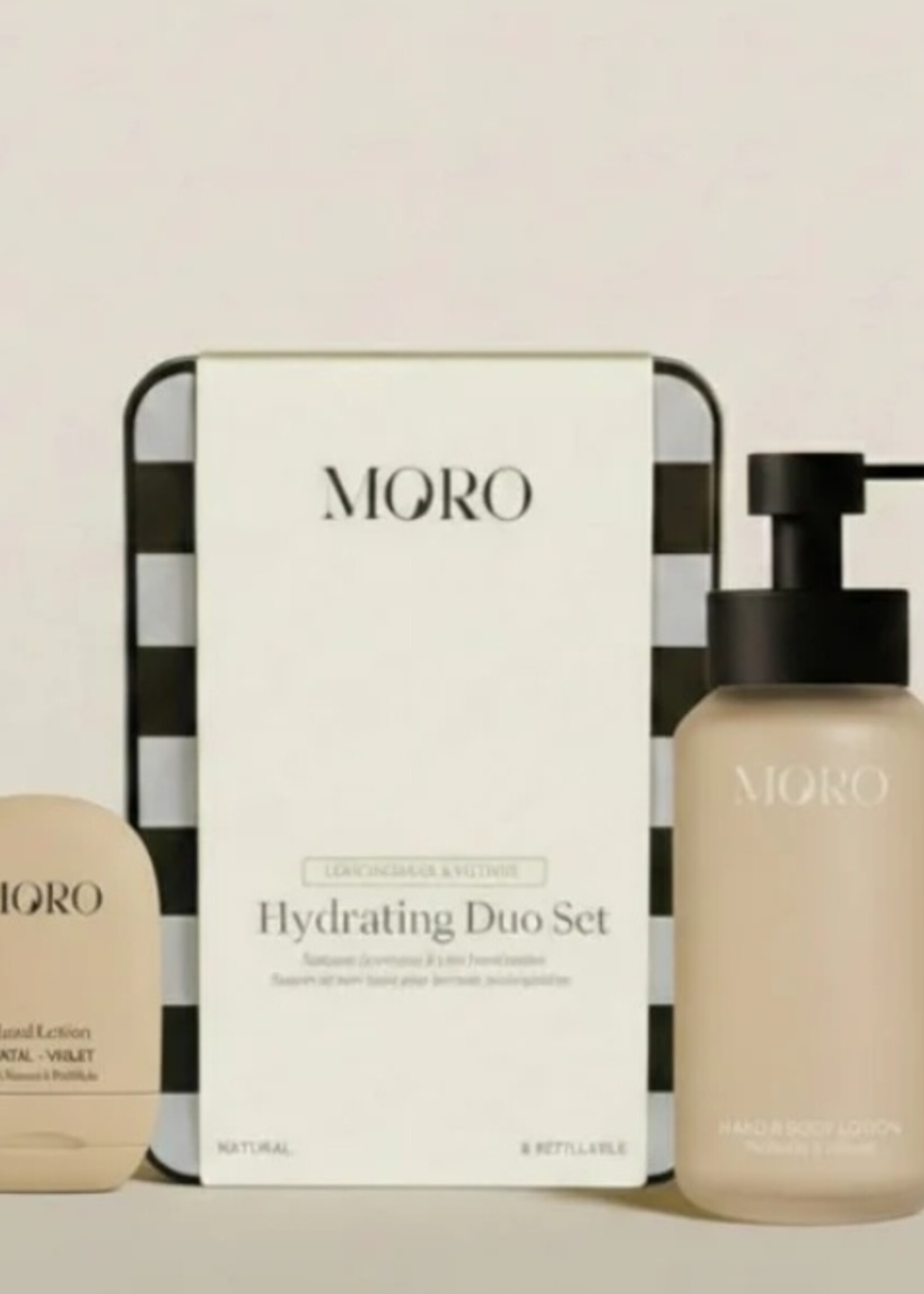 Moro Hydrating duo set santal
