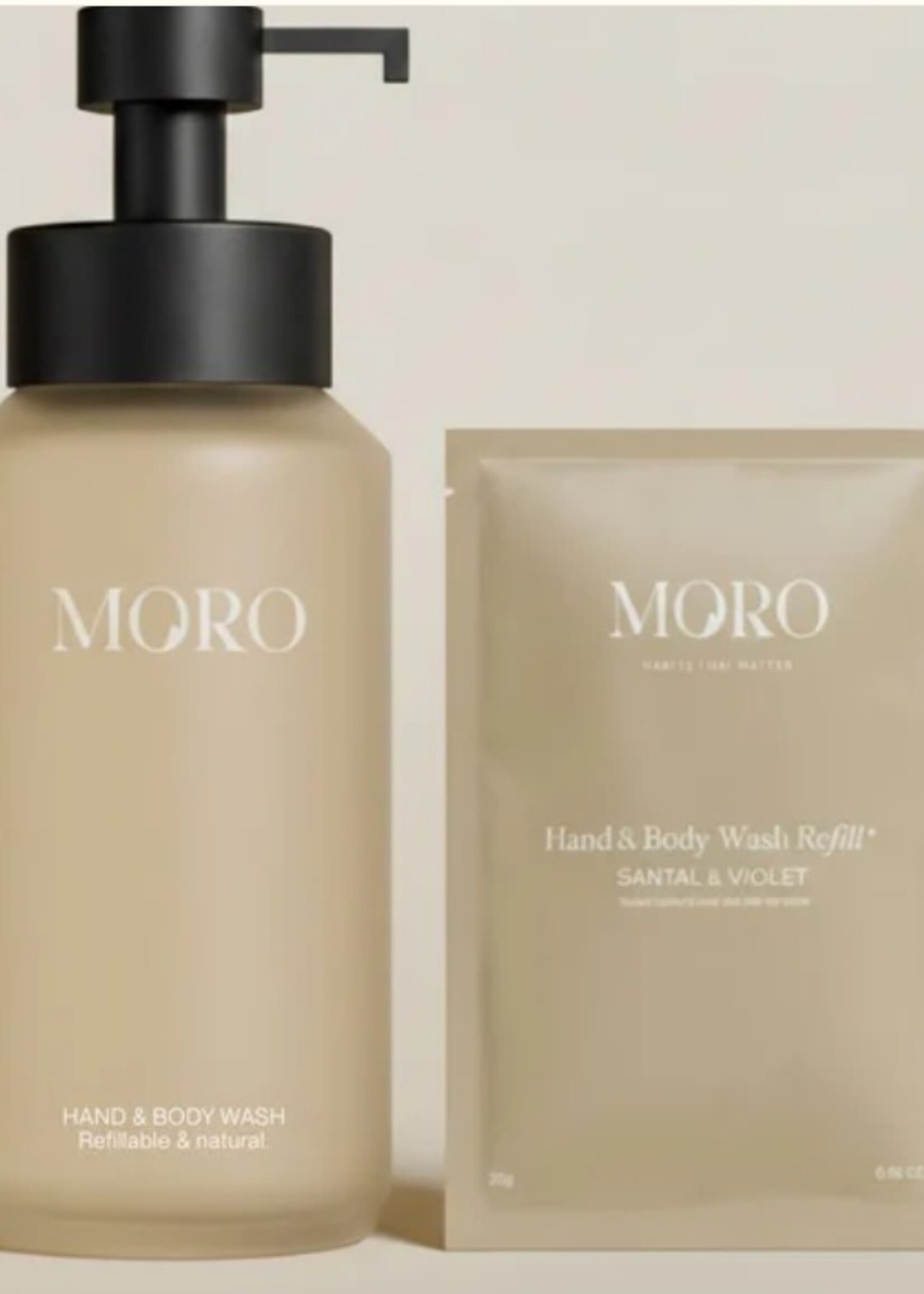 Moro Hand wash starter kit santal beige