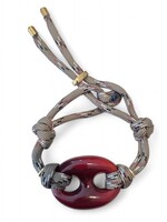 Nilu Nilu dark red/beige