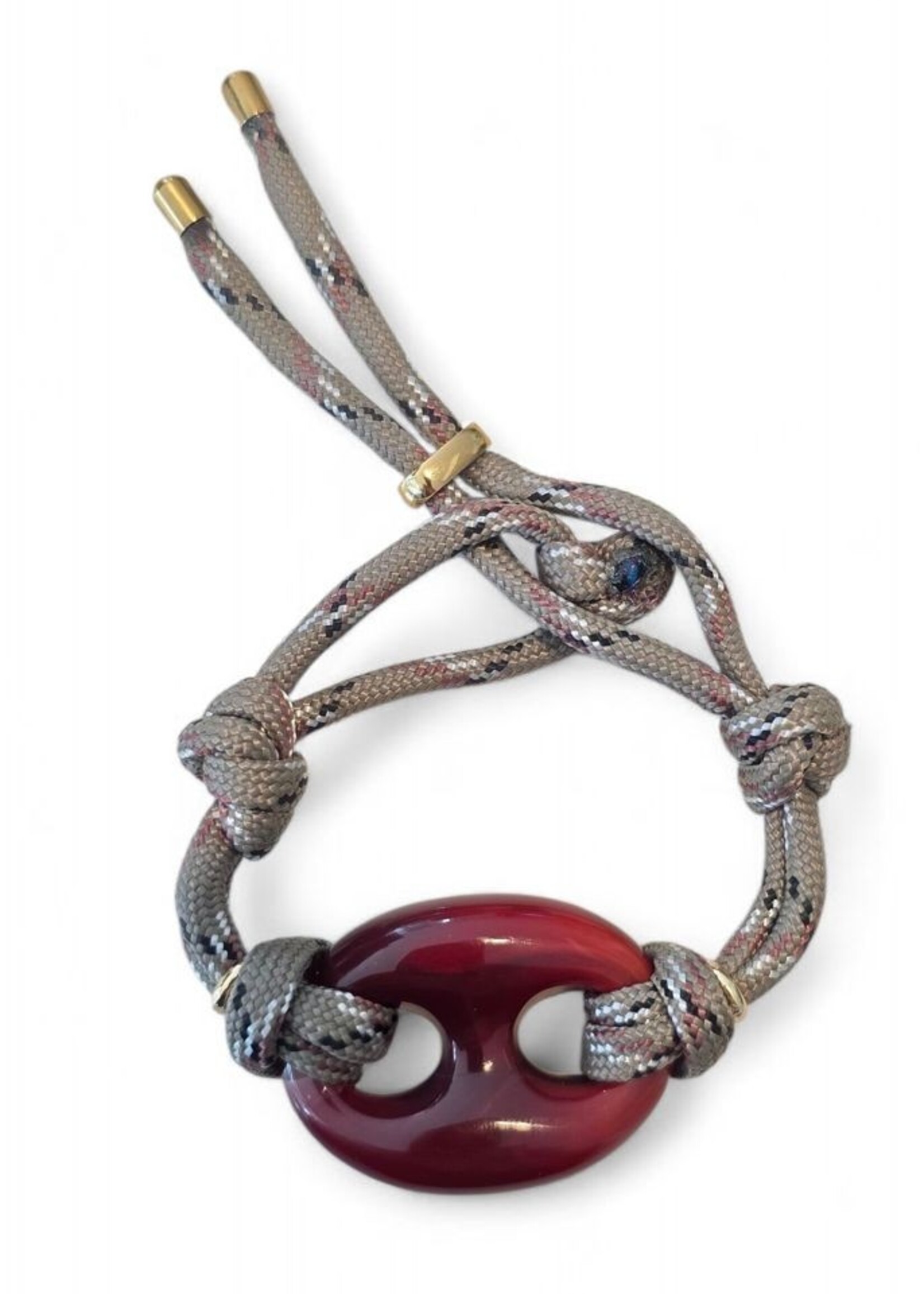 Nilu Pignose 1 dark red/beige