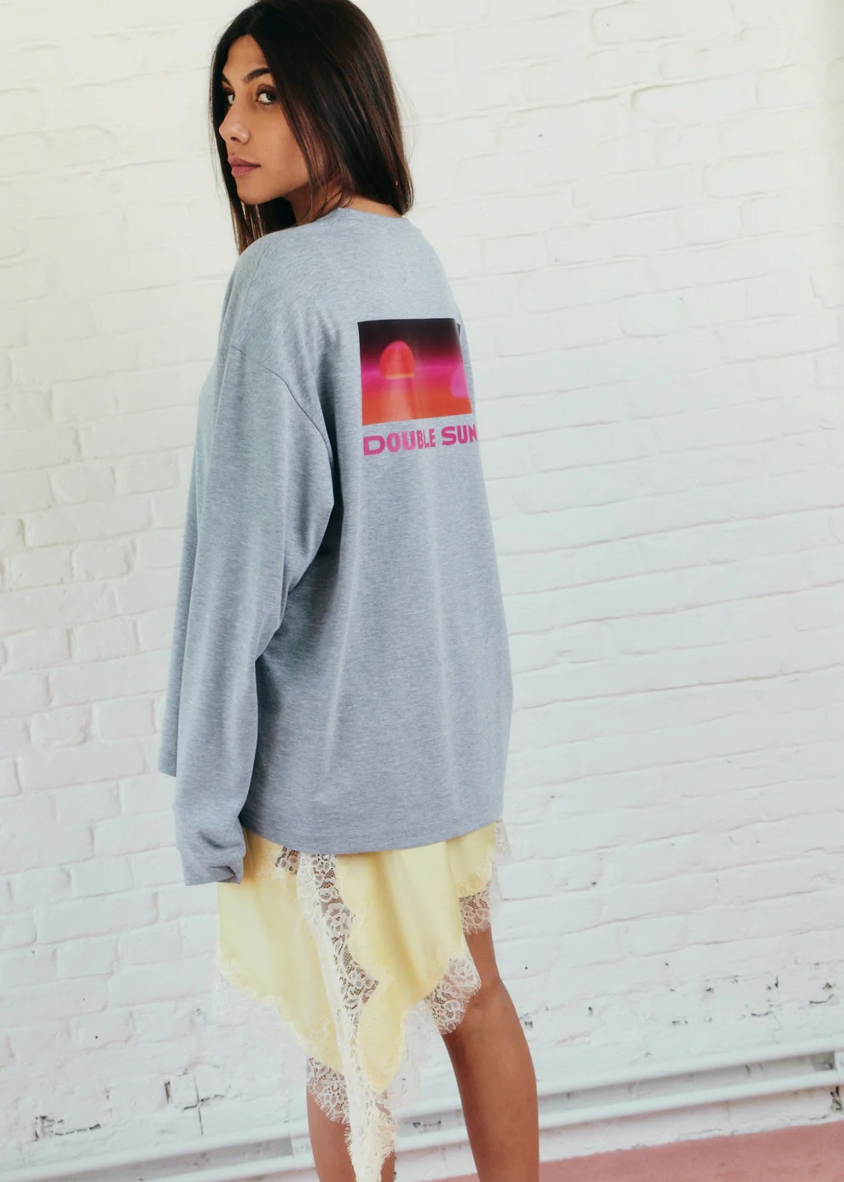 Double sunset The unisex long sleeve