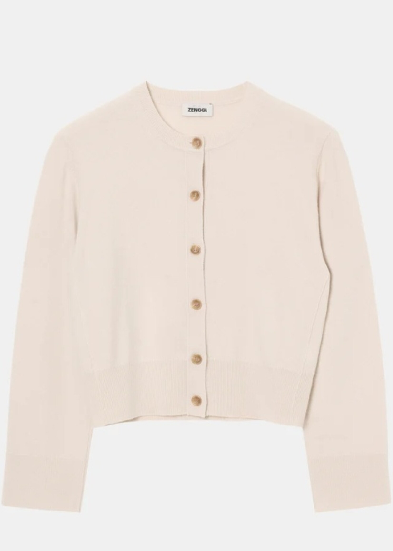 Zenggi Cashmere blend R neck cardigan