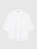 Zenggi Zenggi- Poplin cuf short sleeve shirt