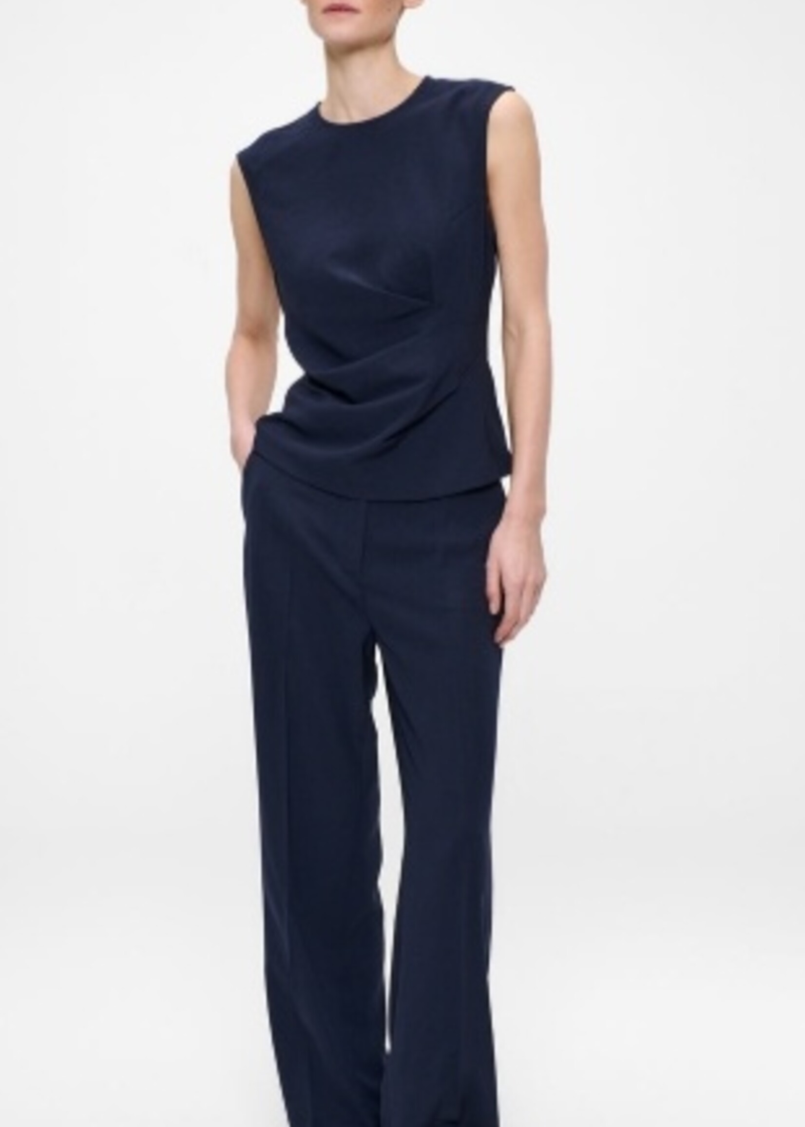 Zenggi Japanse crepe kay pants X05 1029 643