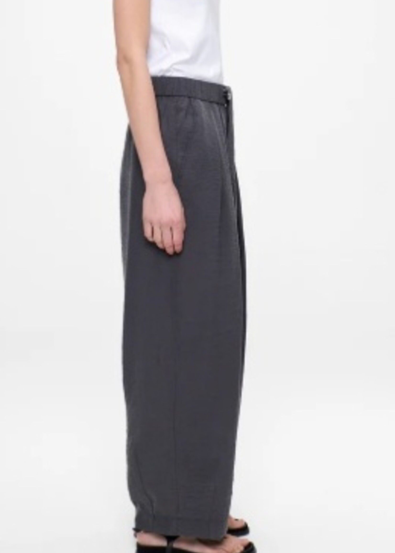 Zenggi Silk nylon relaxed pants