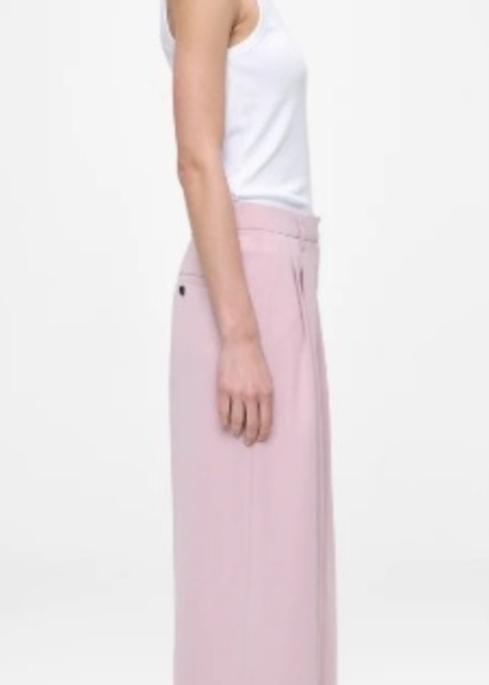 Zenggi Japanse crepe jade pants X05 1006 643