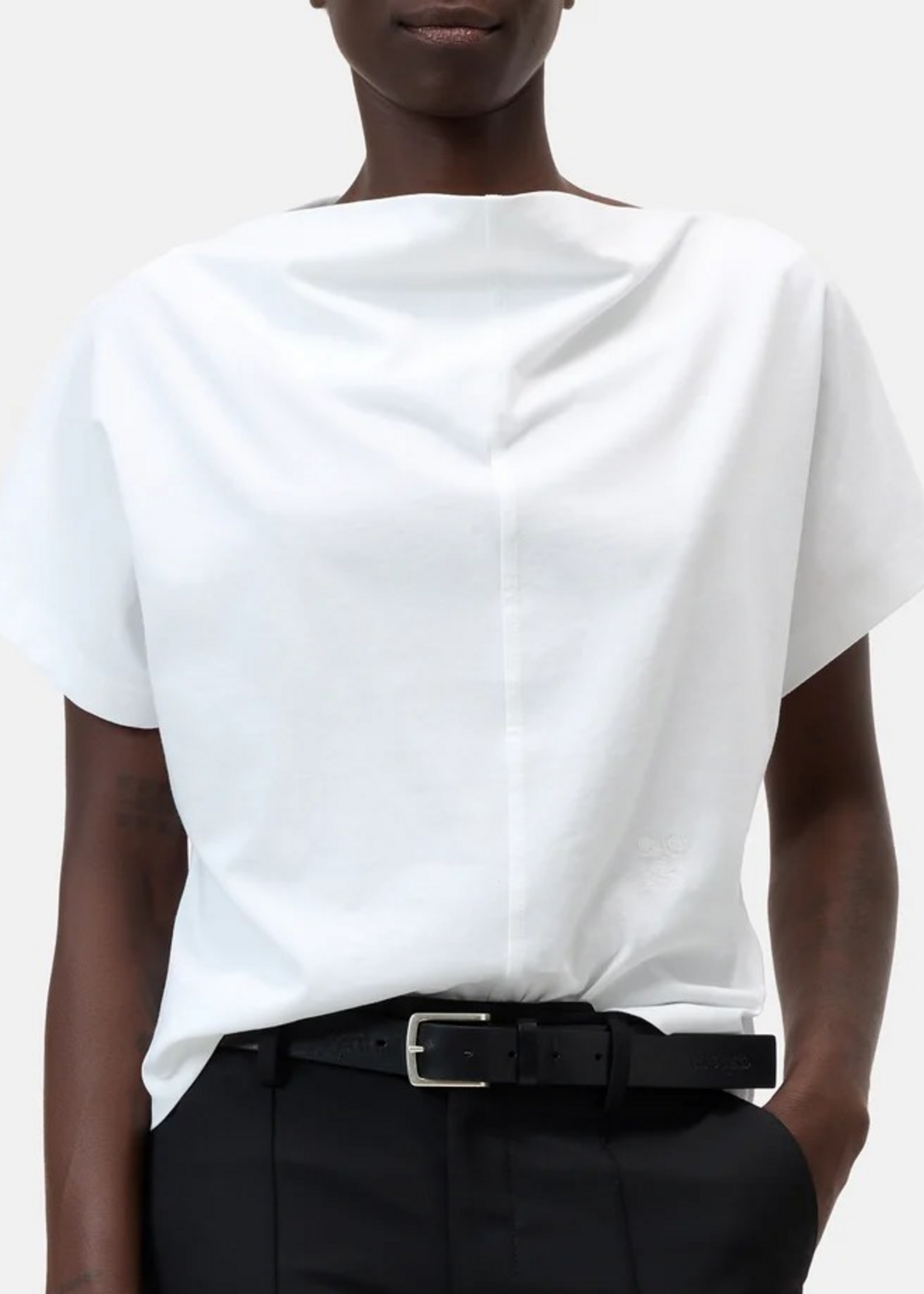 Closed C95409 44H EM Draped neck t-shirt