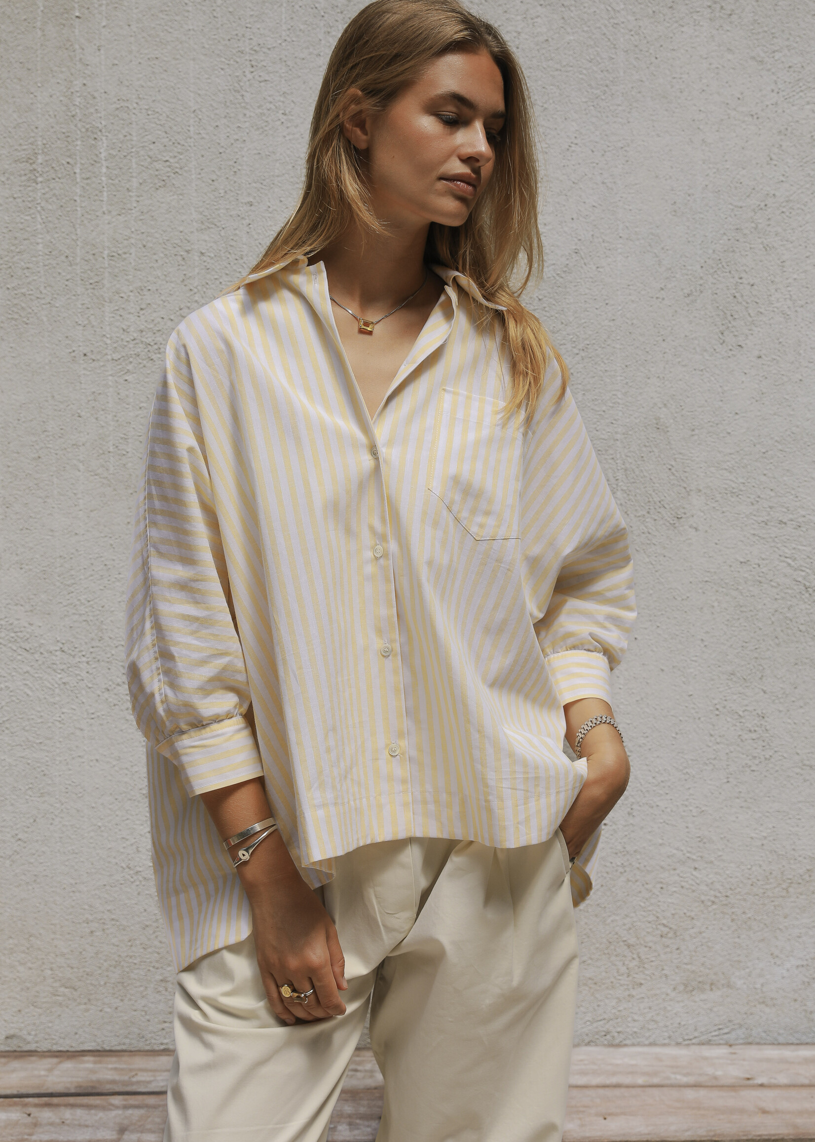 Shades Elsa stripes linnen