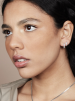 Ellen Beekmans Ellen Beekmans - Creolen met strass 1.2 cm