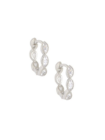 Ellen Beekmans Ellen Beekmans - Oorringetjes met steentjes /zilver