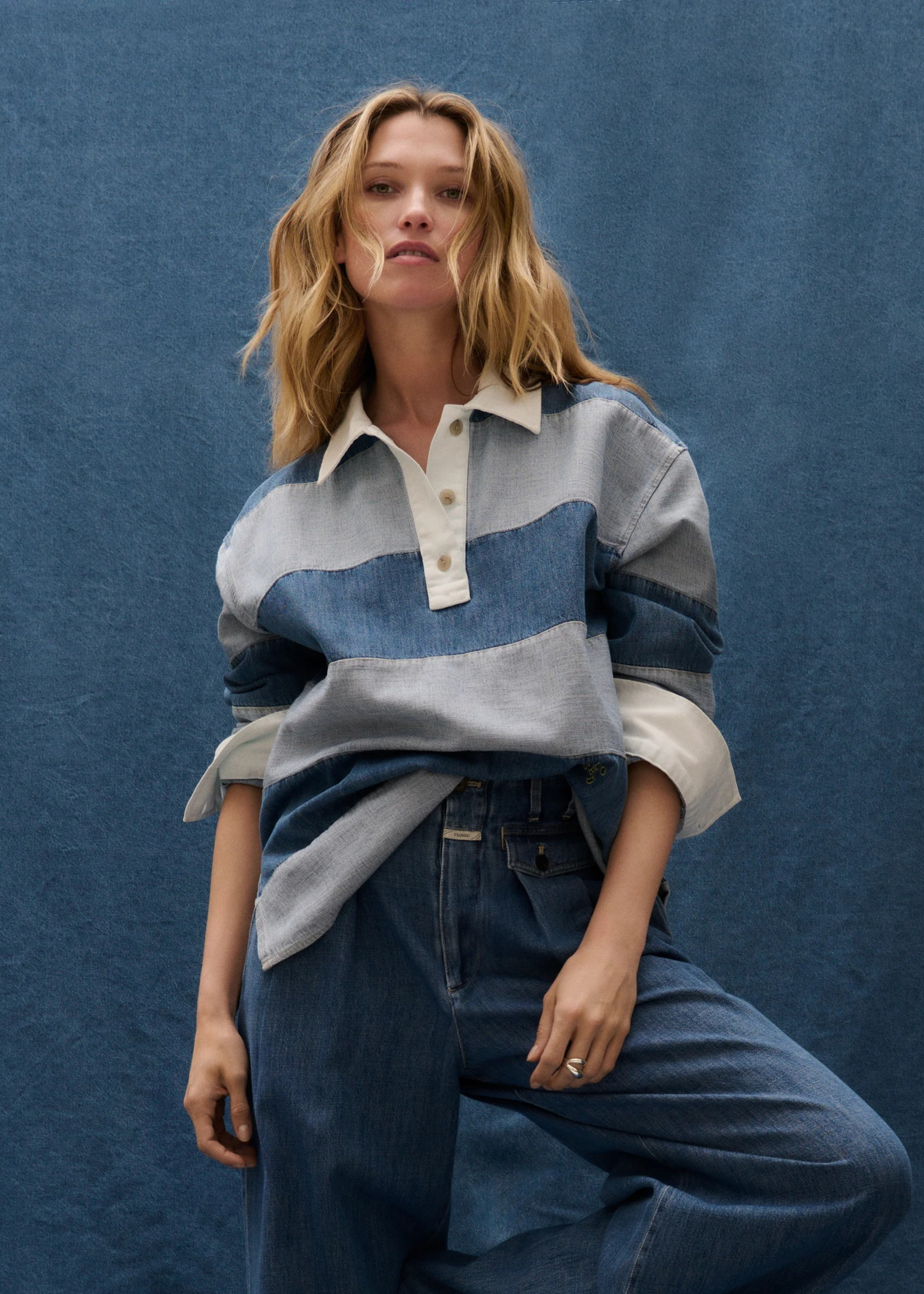 Closed C94350 16F 3E Rugby shirt