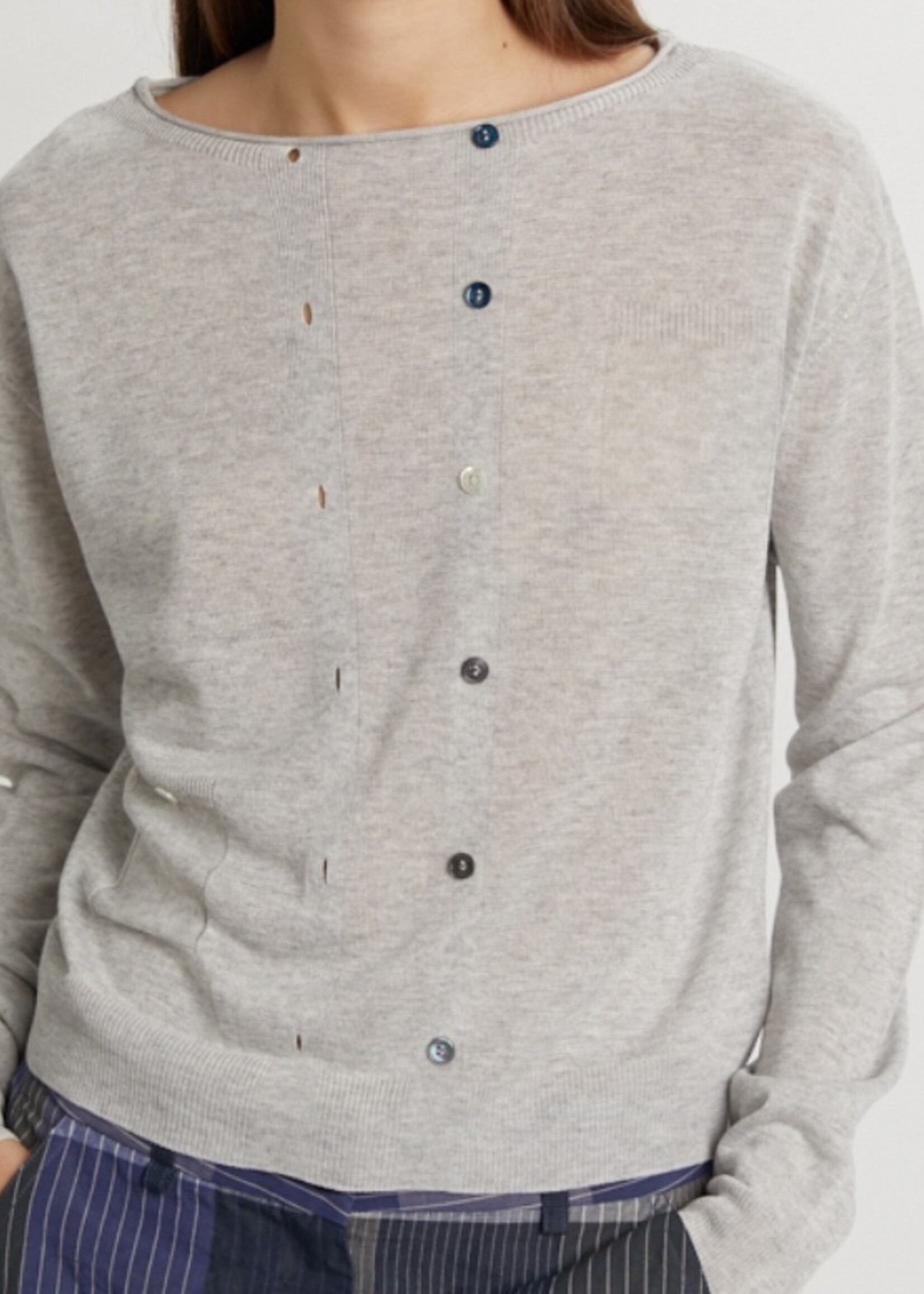 Phisique du role Trompe l'oeil jacket sweater 06P241