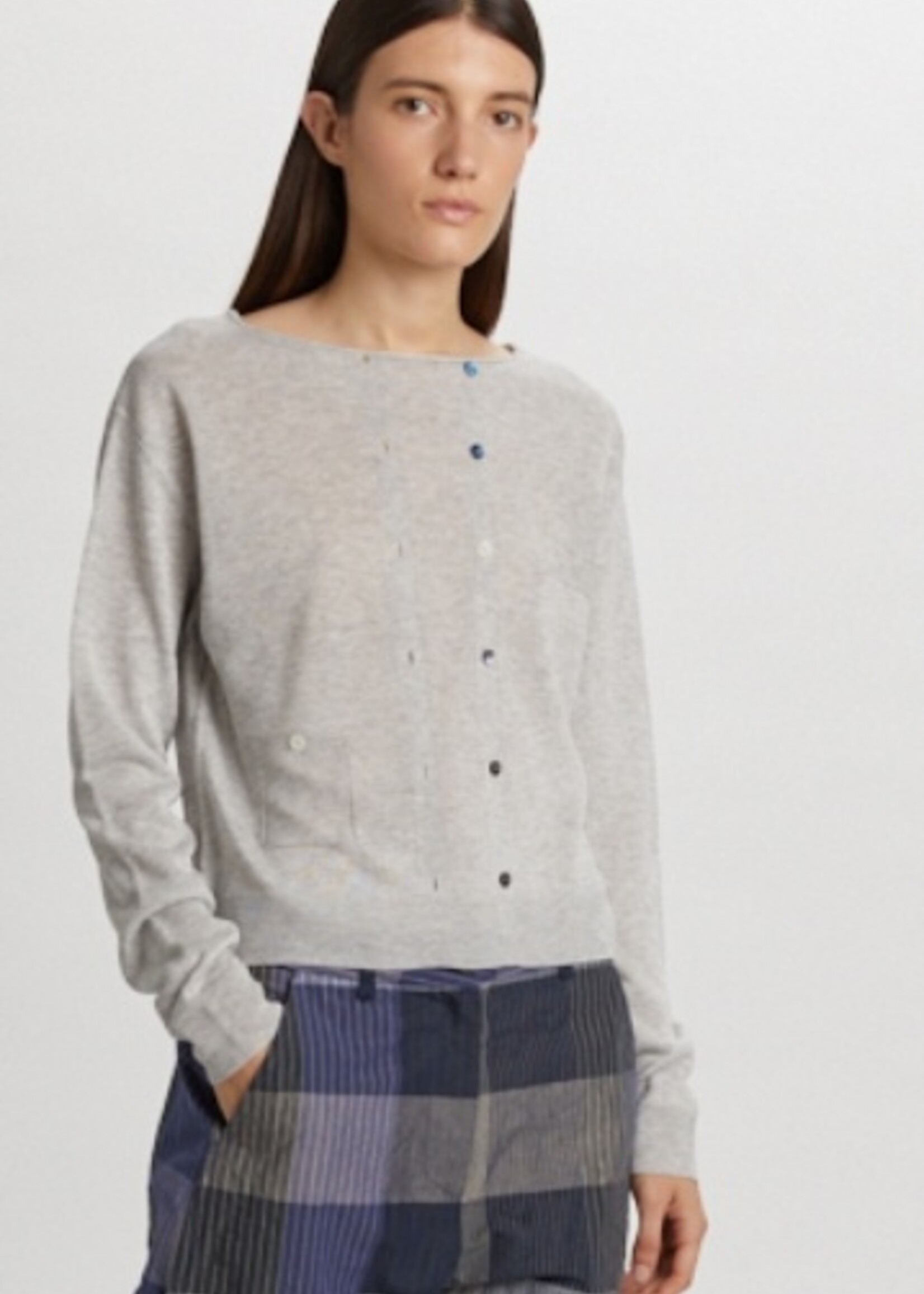 Phisique du role Trompe l'oeil jacket sweater 06P241