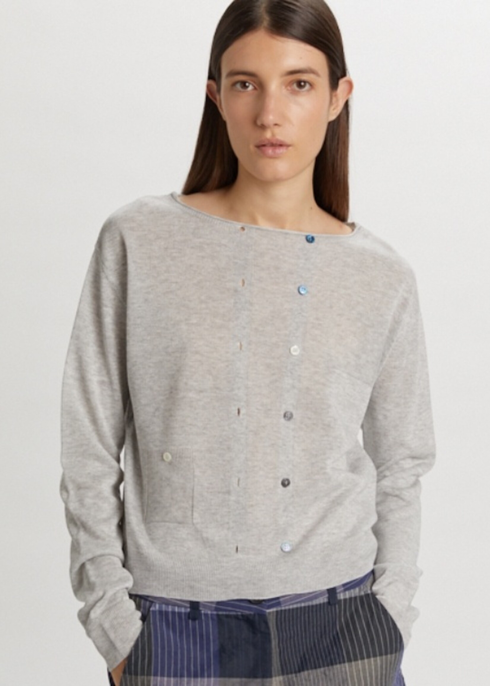 Phisique du role Trompe l'oeil jacket sweater 06P241