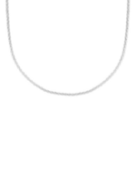 Ellen Beekmans Ellen Beekmans - Fijne bewerkte korte ketting zilver