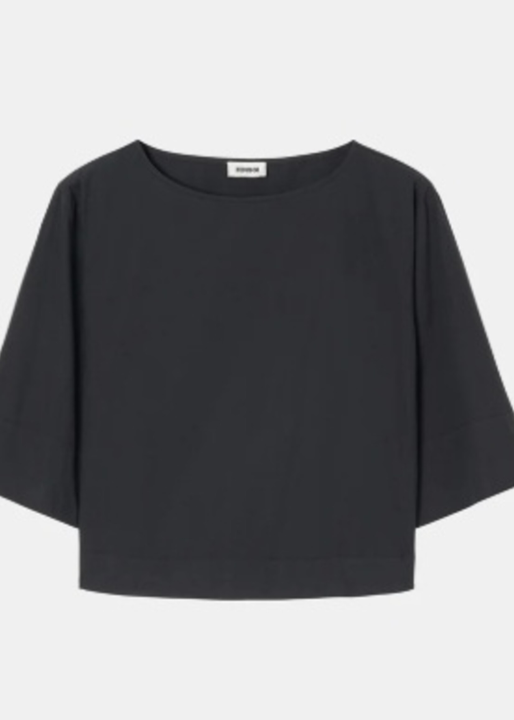 Zenggi Cotton paper boatneck top X03 1011 624