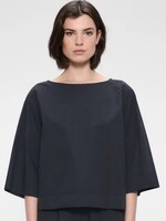Zenggi Zenggi - Cotton paper boatneck top