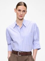 Zenggi Zenggi - Cotton stripe ss sleeve shirt