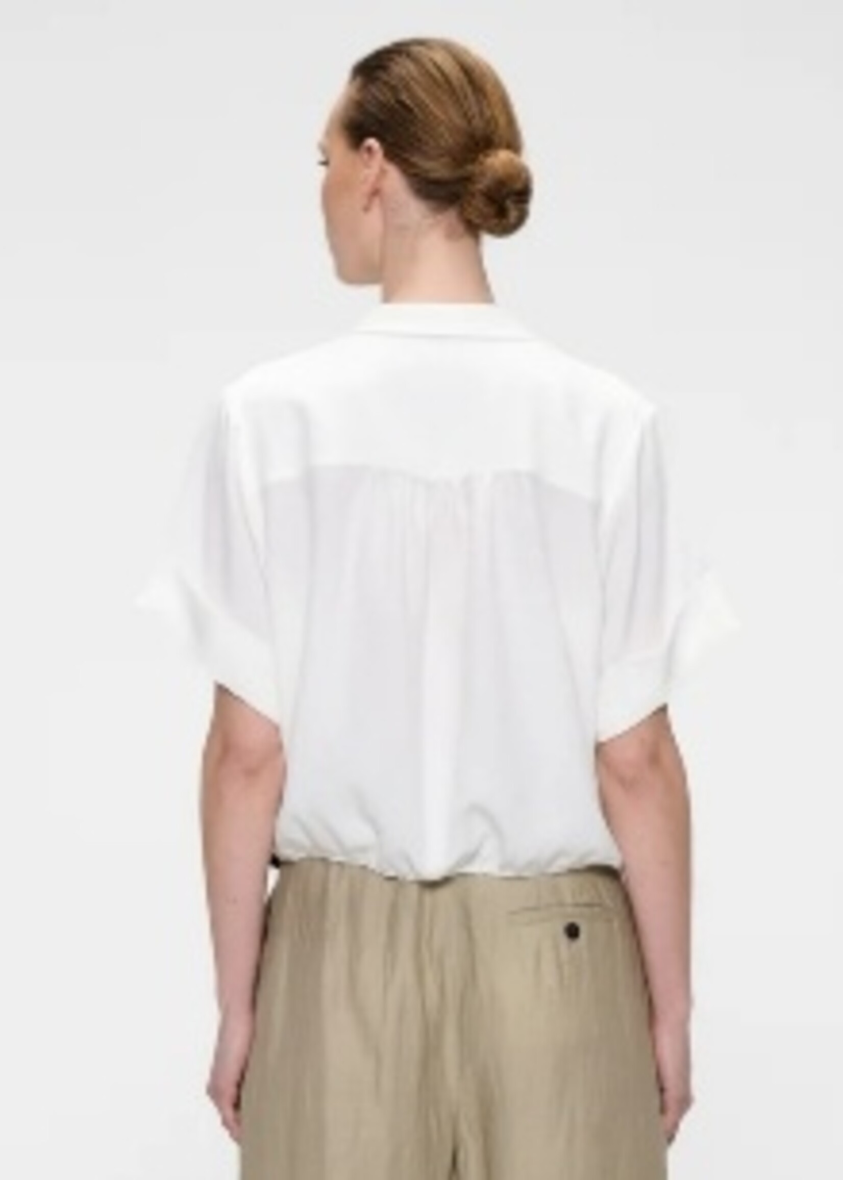 Zenggi Fluid cropped shirt X04 1013 639 200