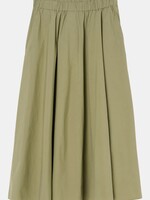 Zenggi Zenggi - Poplin long wide skirt