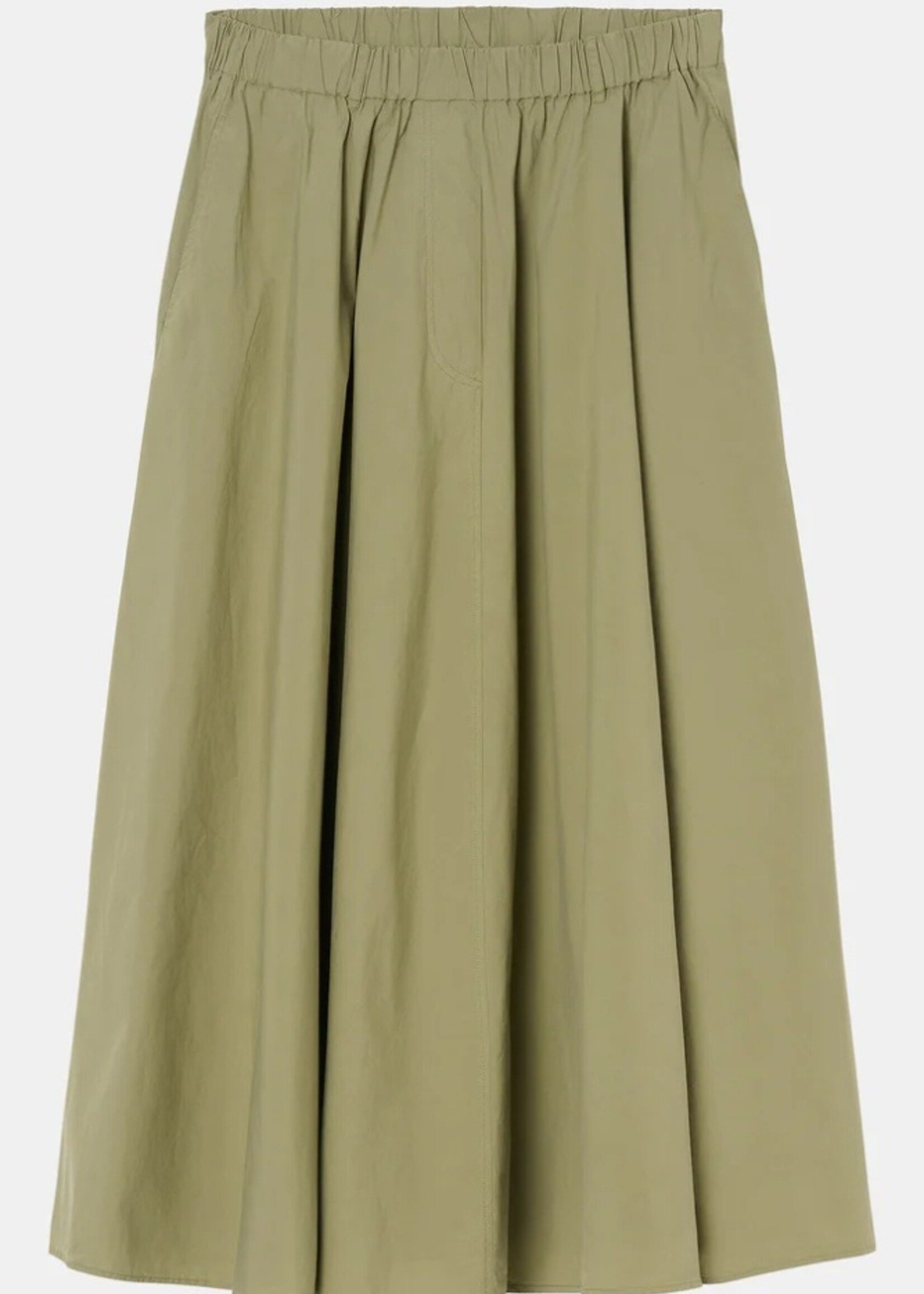Zenggi Poplin long wide skirt X07 1009 631