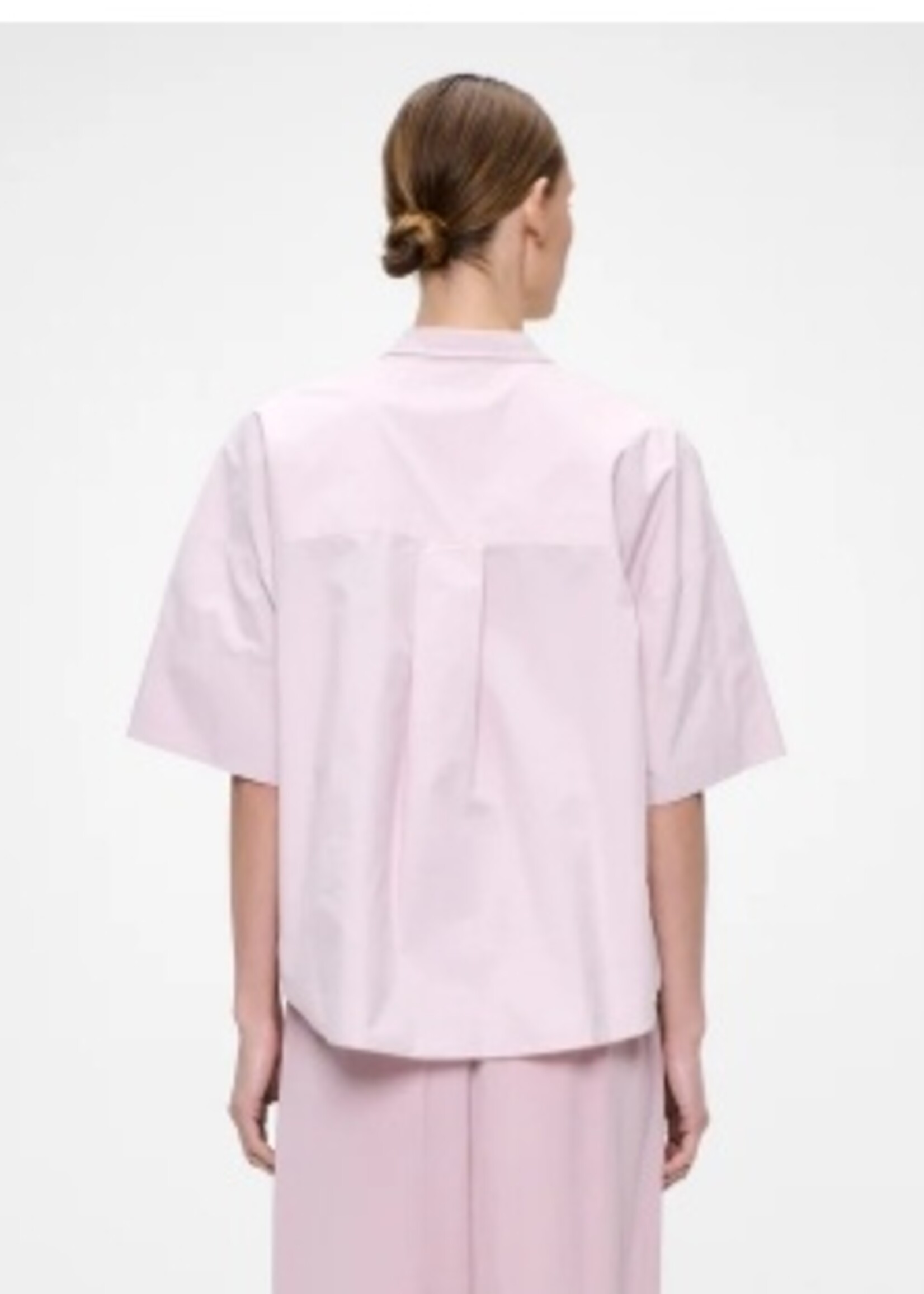 Zenggi Poplin boxy shirt