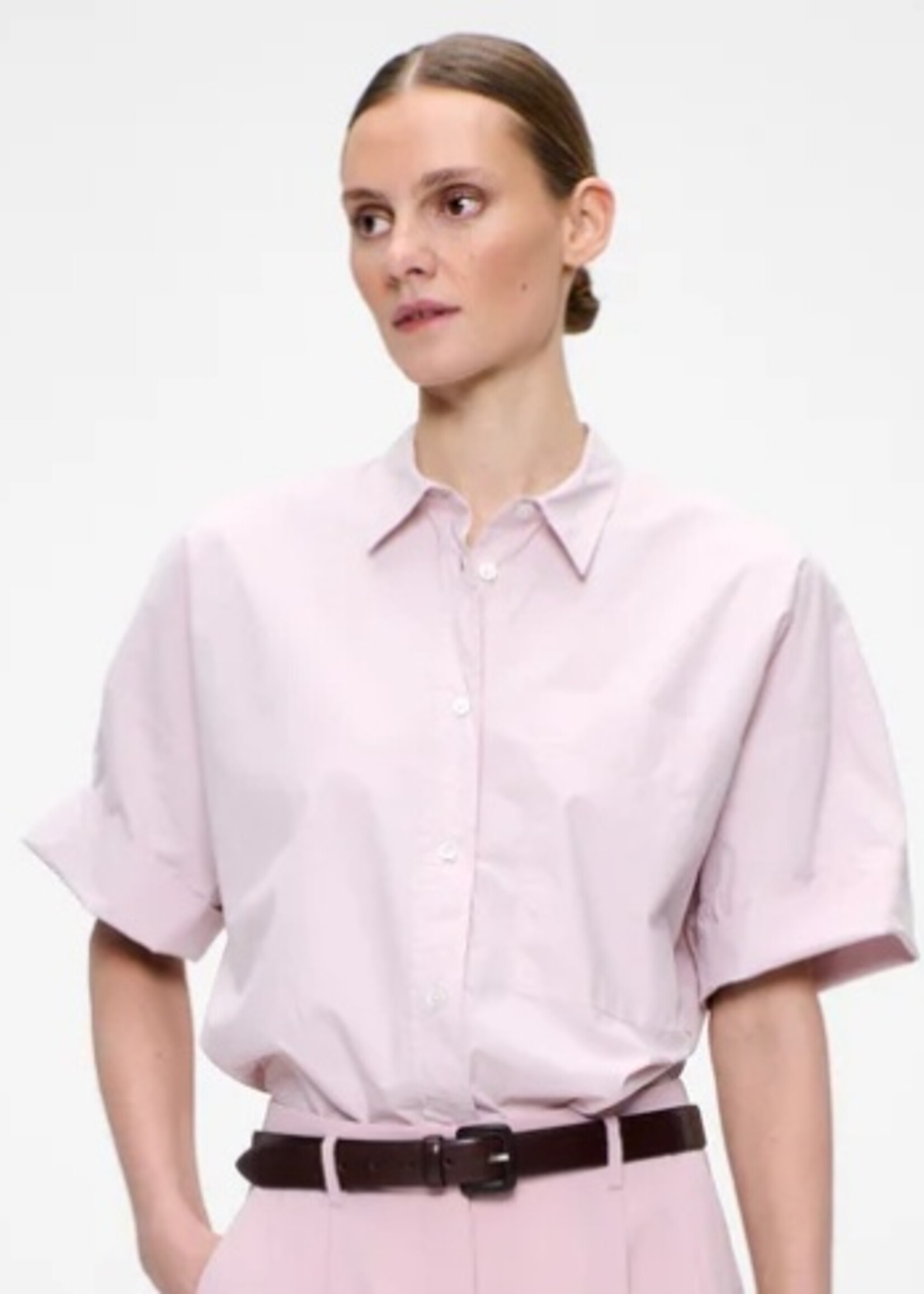 Zenggi Poplin boxy shirt
